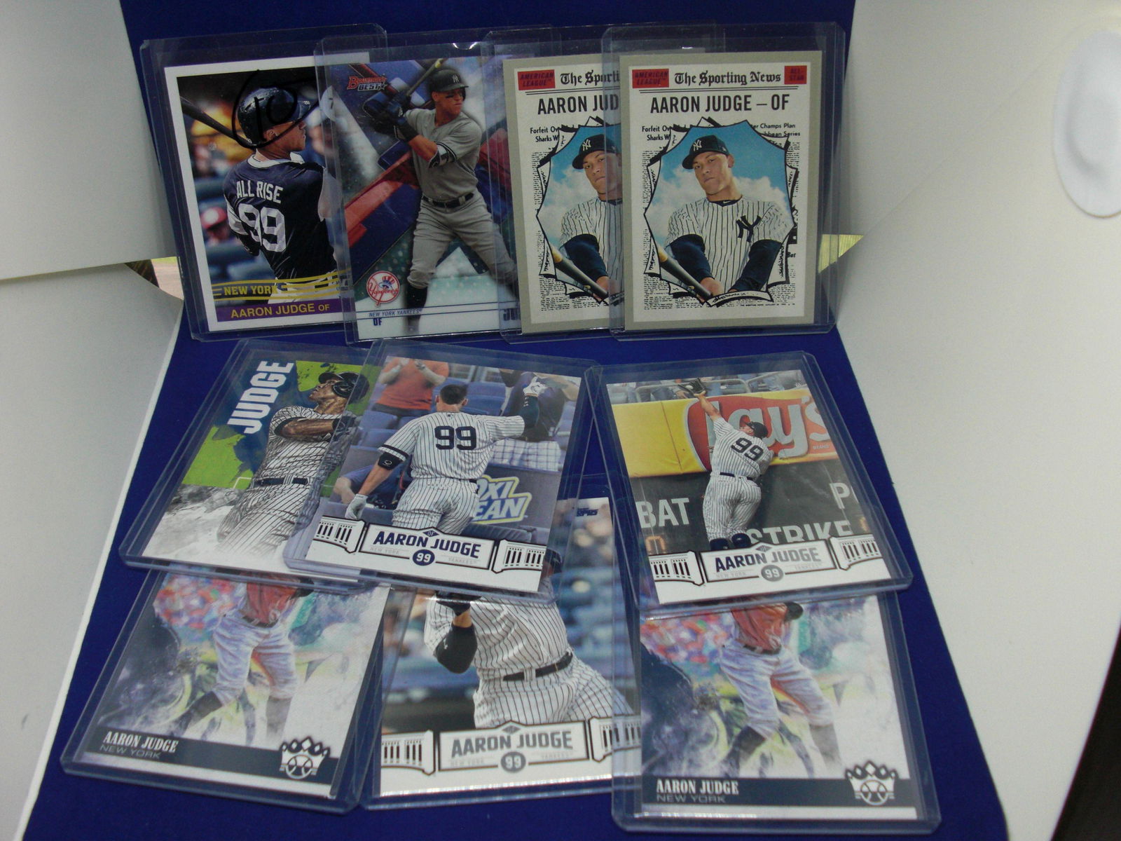 lot of 10 aaron judge cards (1 of 1)