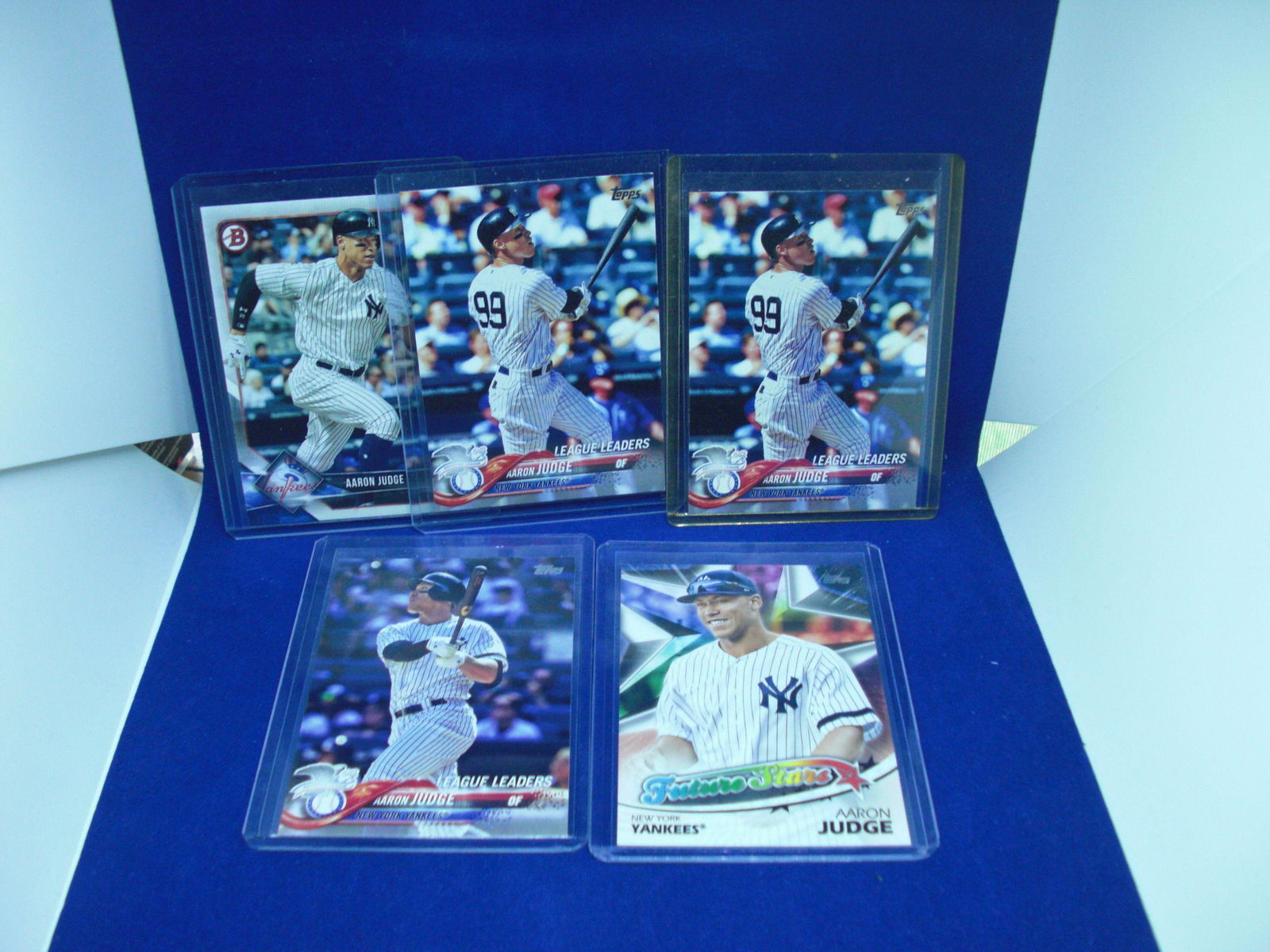 lot of 5 aaron judge cards (1 of 1)