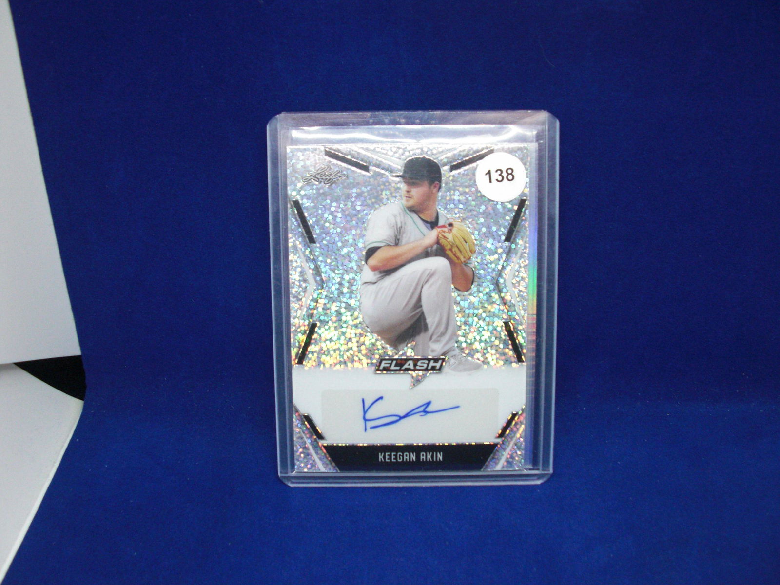 Keegan Akin leaf flash prospect auto (1 of 1)