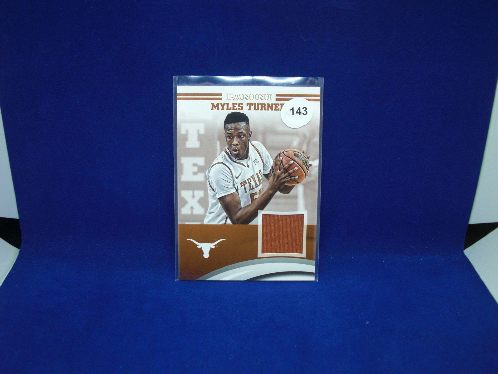 myles turner texas jersey card (1 of 1)