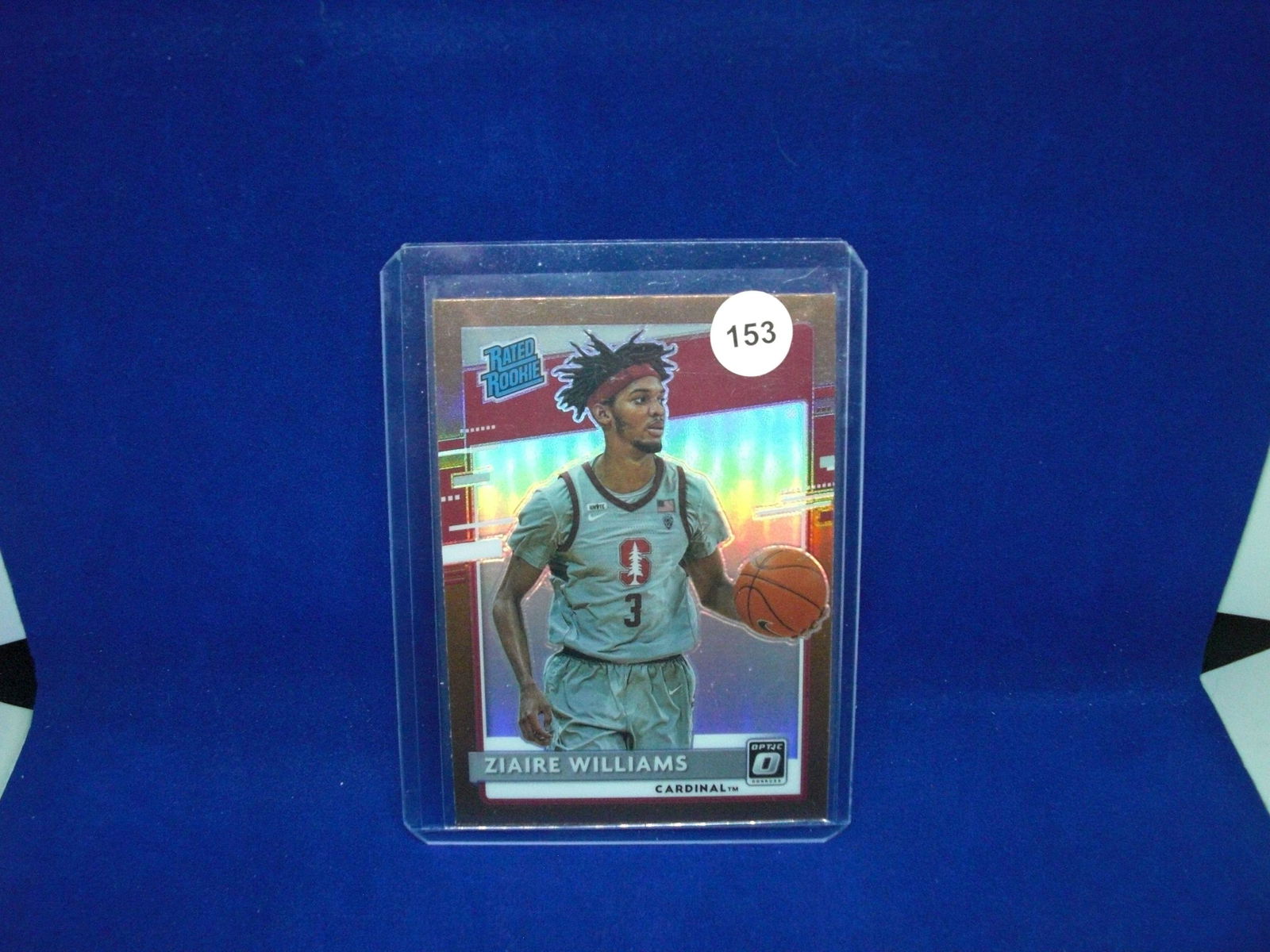 ziaire williams bronze holo rated rookie (1 of 1)