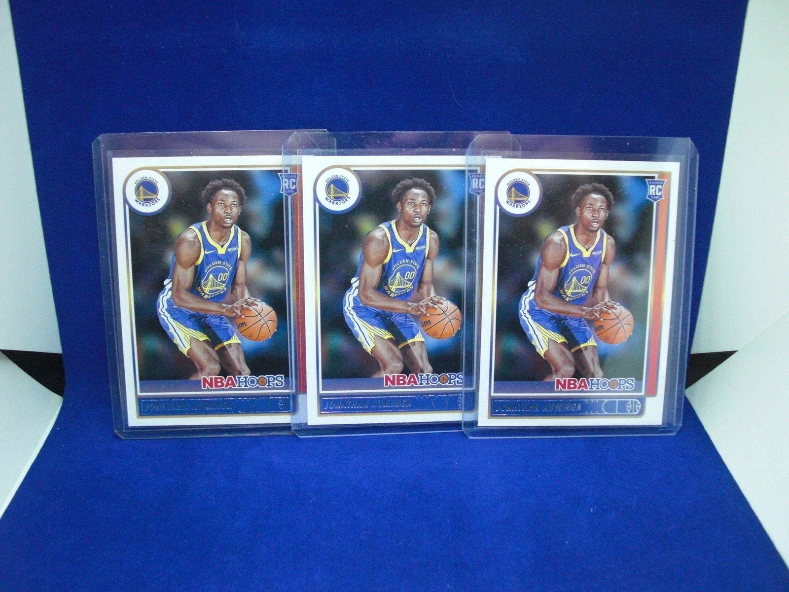 lot of 3 jonathan kuminga rookie cards (1 of 1)