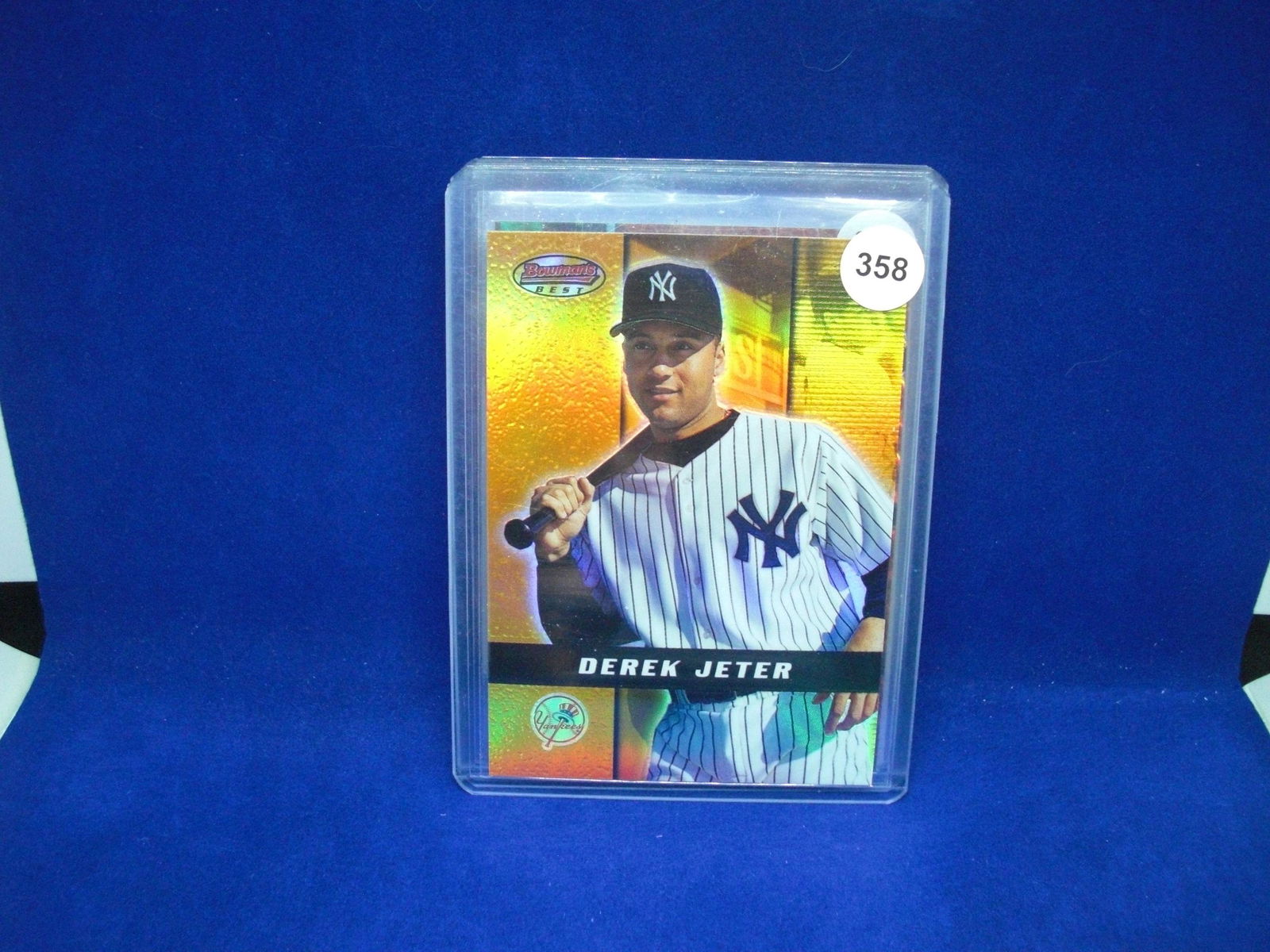 derek jeter bowmans best refractor (1 of 1)