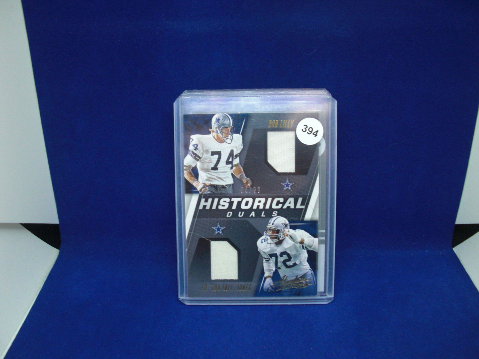 bob lilly and too tall jones jersey card 04/99 (1 of 1)