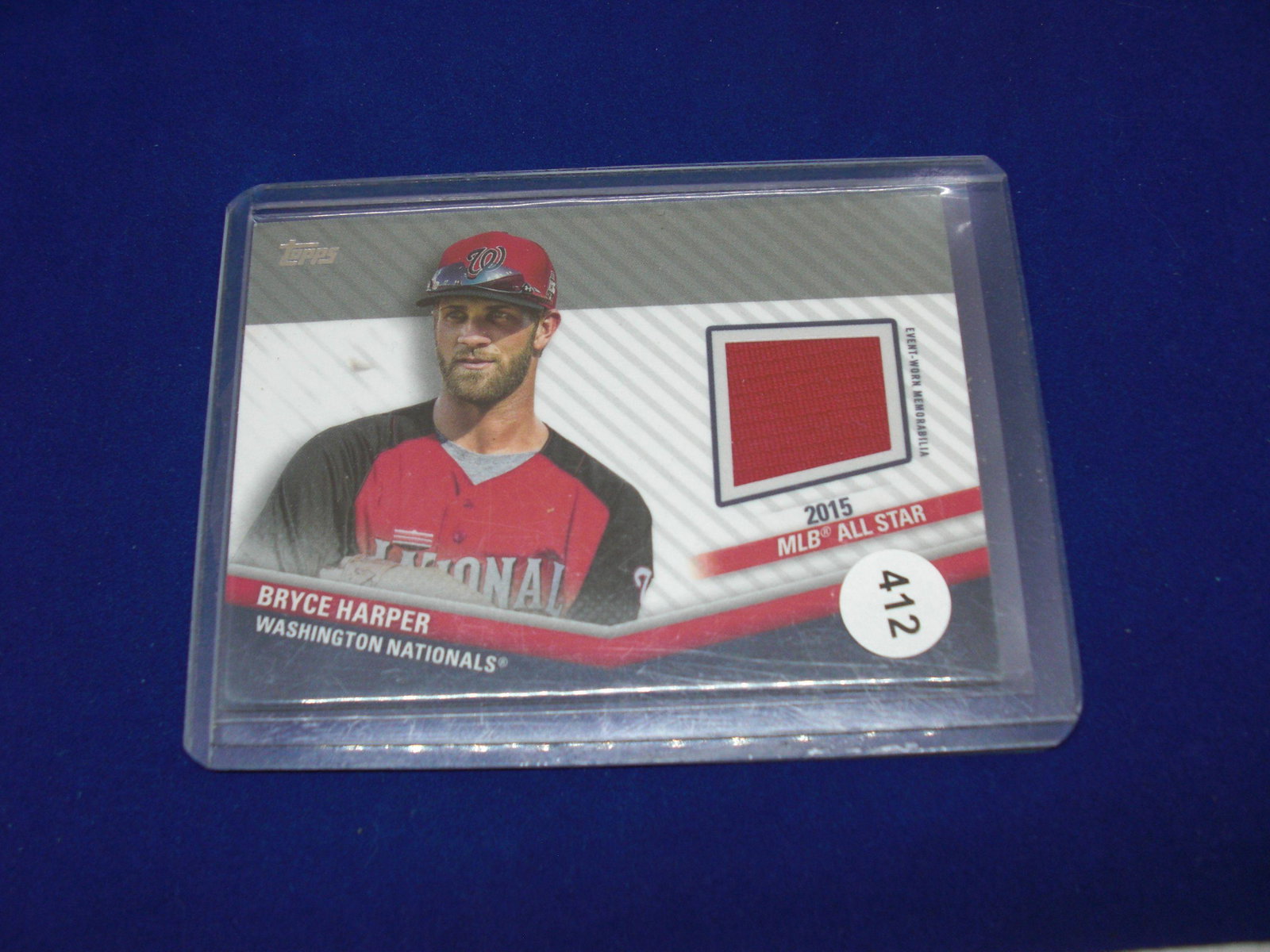 bryce harper jersey card: bryce harper jersey card