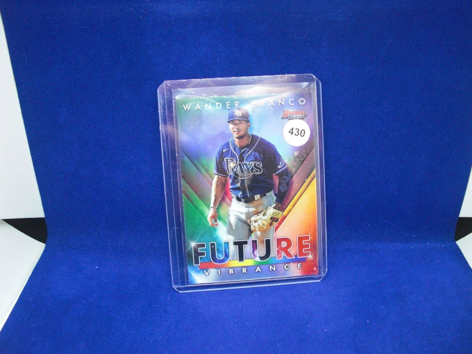 wander franco rookie card: future vibrance