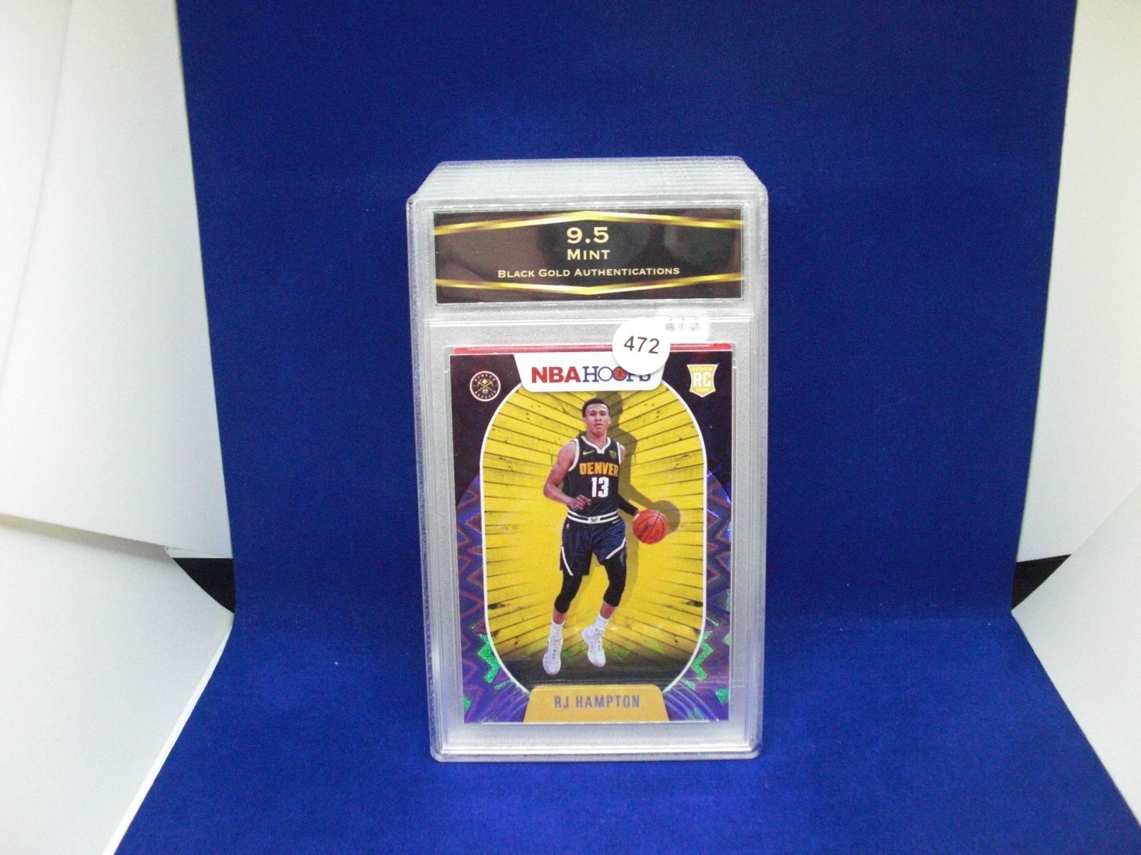 BGA graded 9.5 rj hampton burst rookie (1 of 1)