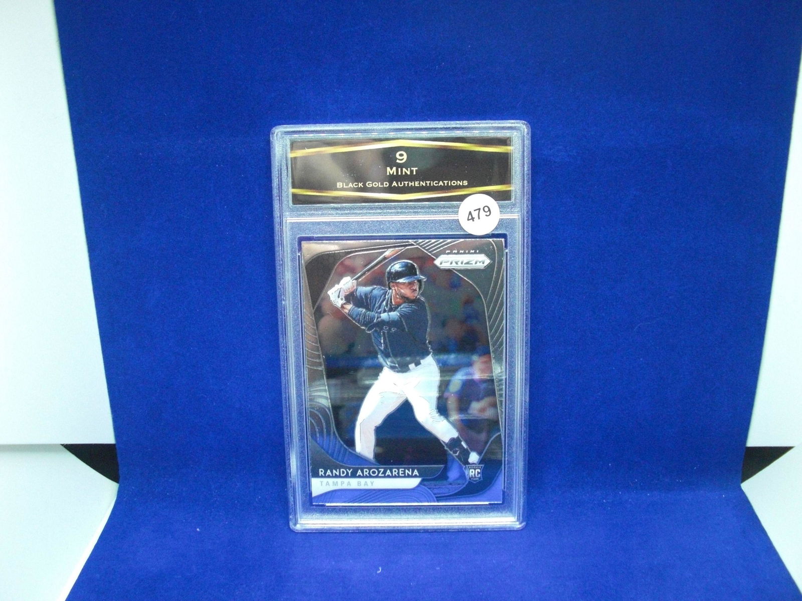 BGA graded 9 mint randy arozarena rookie (1 of 1)