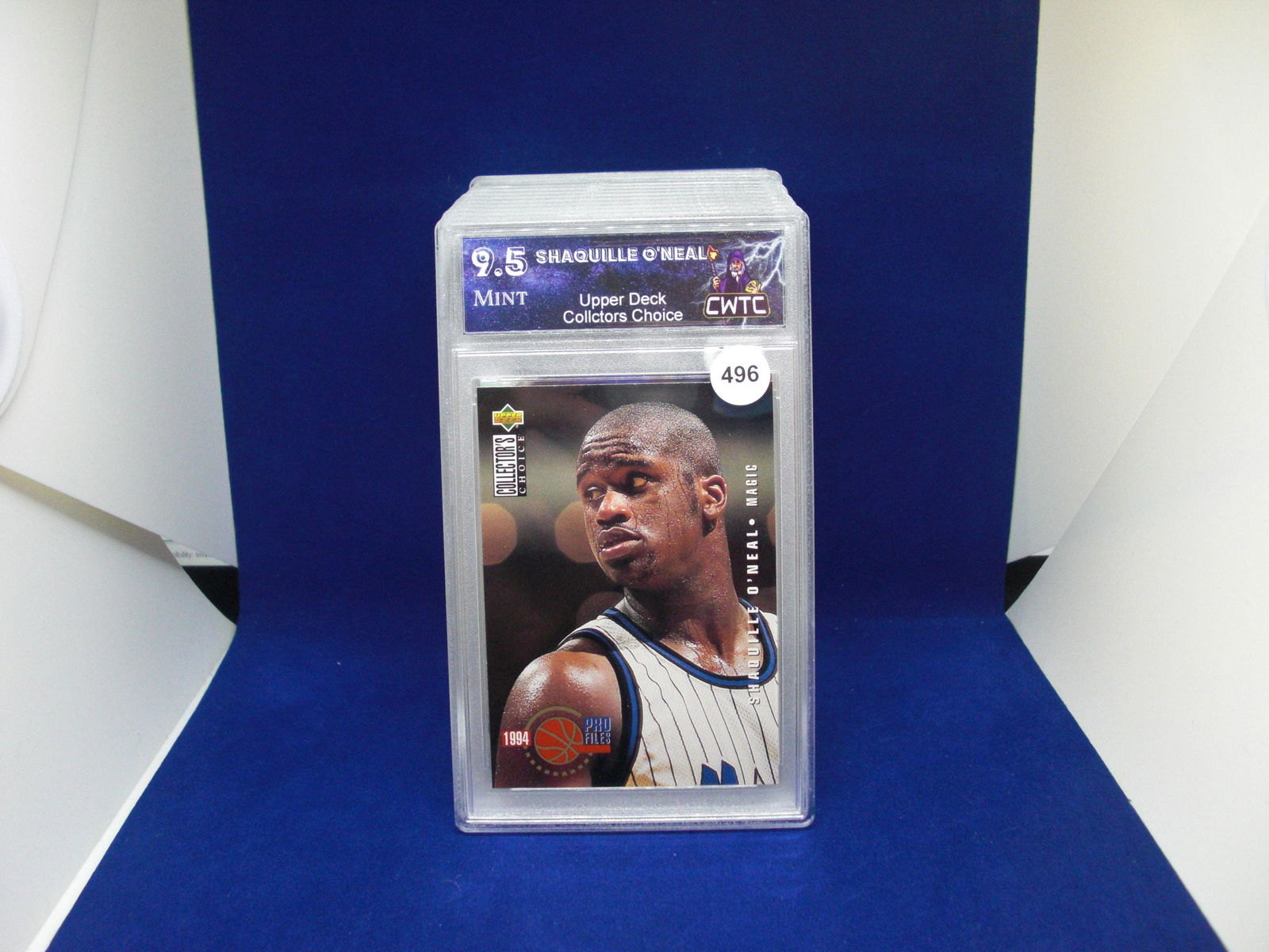 cwtc graded 9.5 shaquille oneal upper deck (1 of 1)