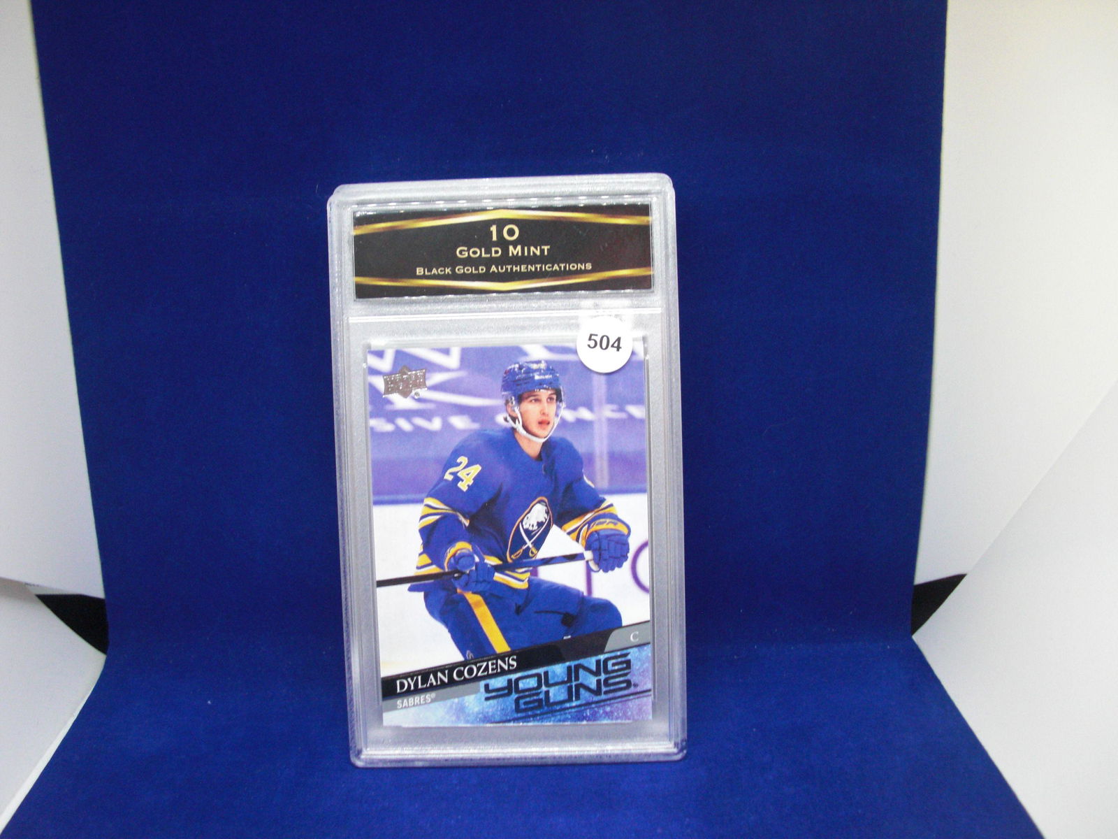 BGA graded 10 gold mint dylan cozens young guns (1 of 1)