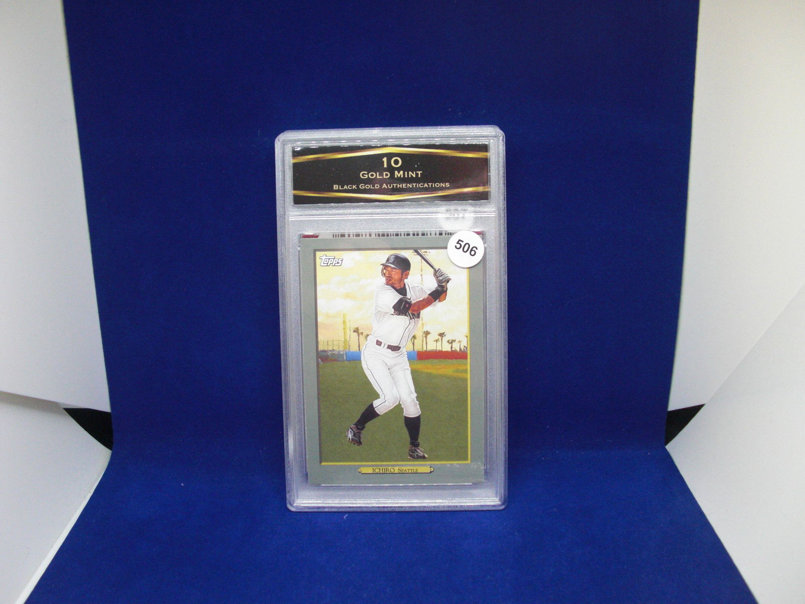 BGA graded 10 gold mint ichiro turkey red (1 of 1)