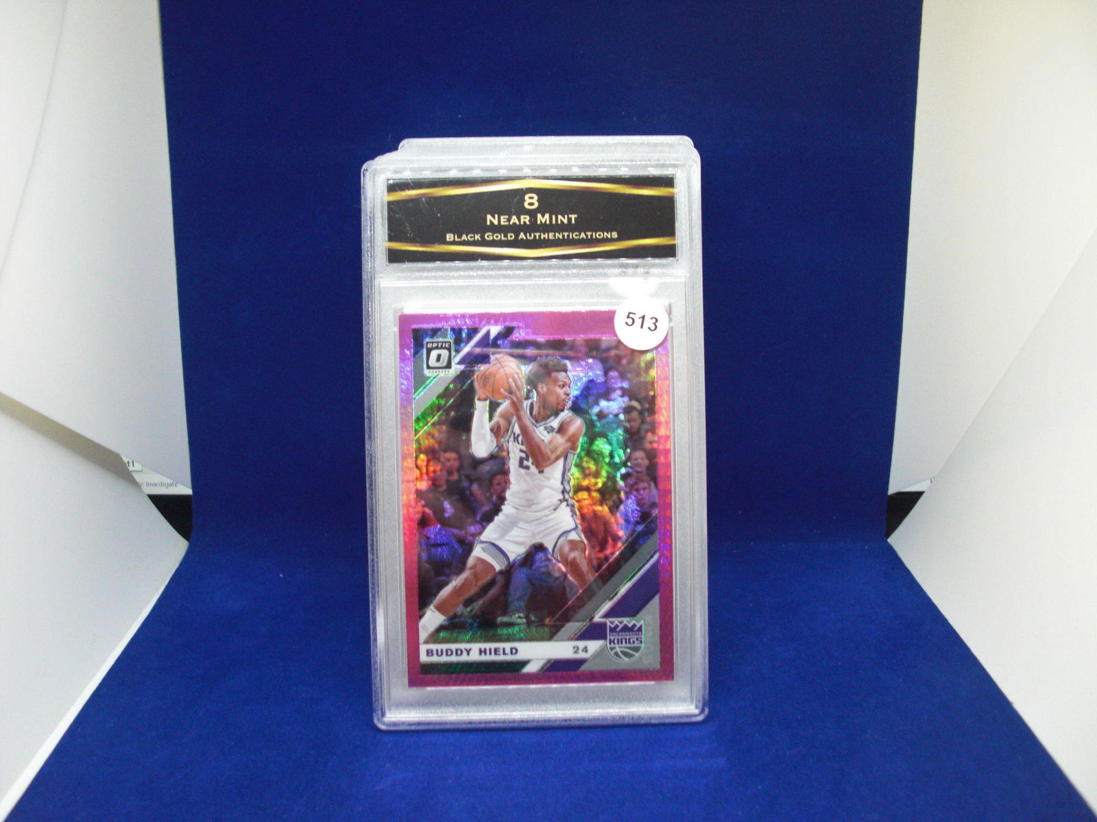 BGA graded 8 buddy hield pink hyper prizm (1 of 1)