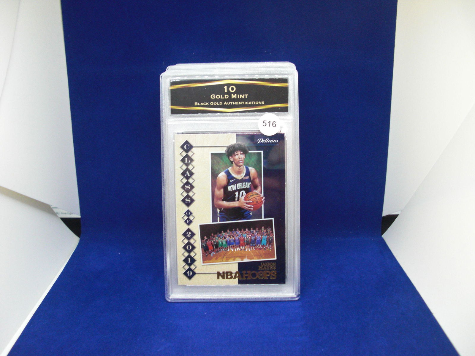 BGA graded 10 gold mint jaxson hayes rookie (1 of 1)