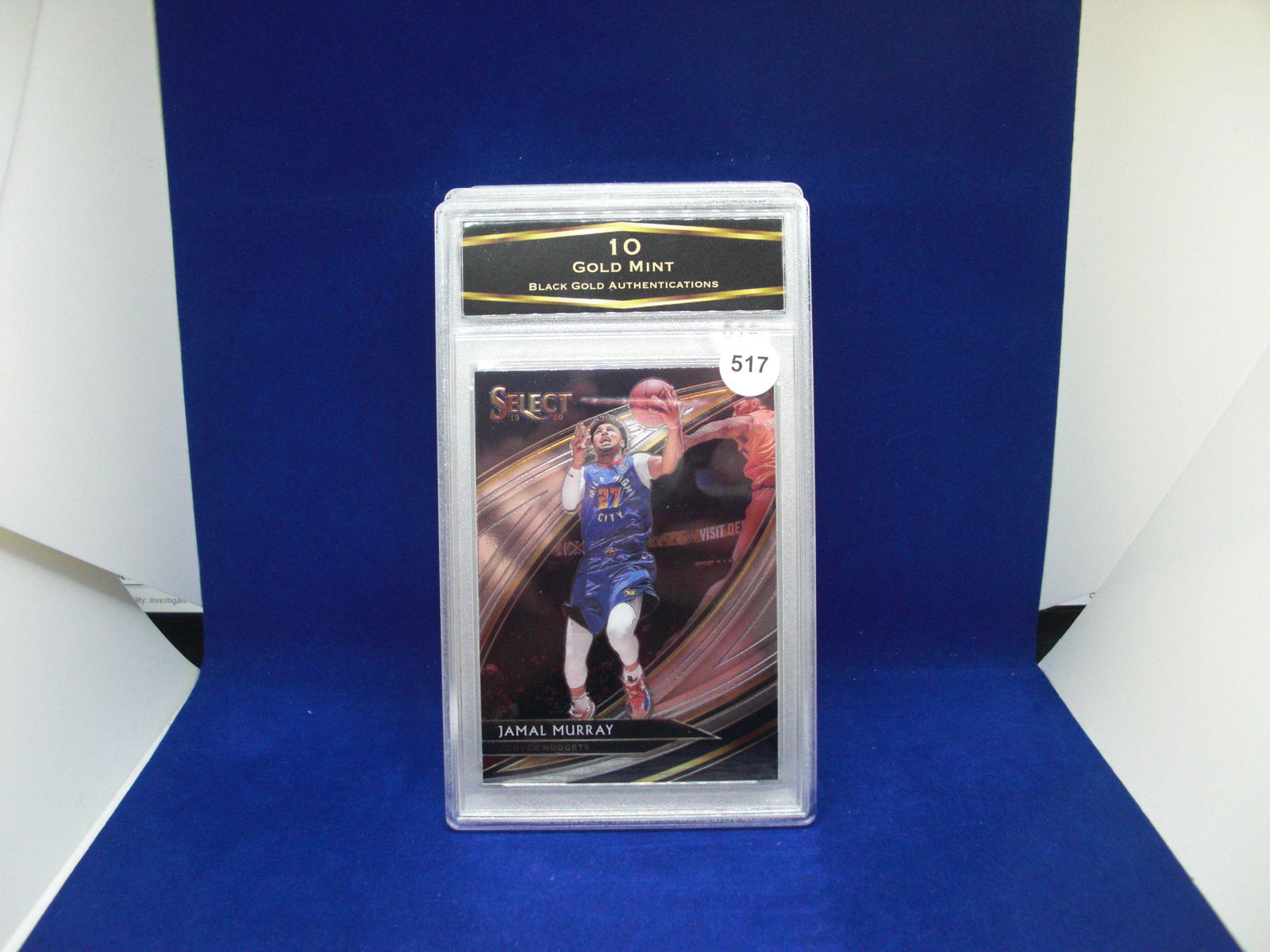 BGA graded 10 gold mint jamal murray select (1 of 1)