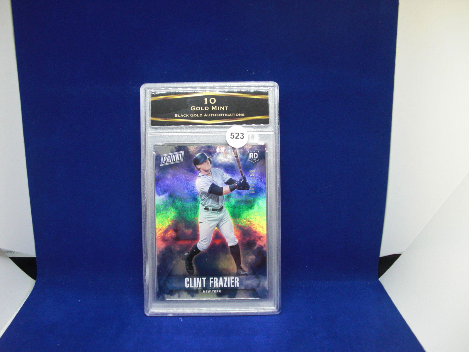 BGA graded 10 gold mint clint frazier rookie: BGA graded 10 gold mint clint frazier rookie