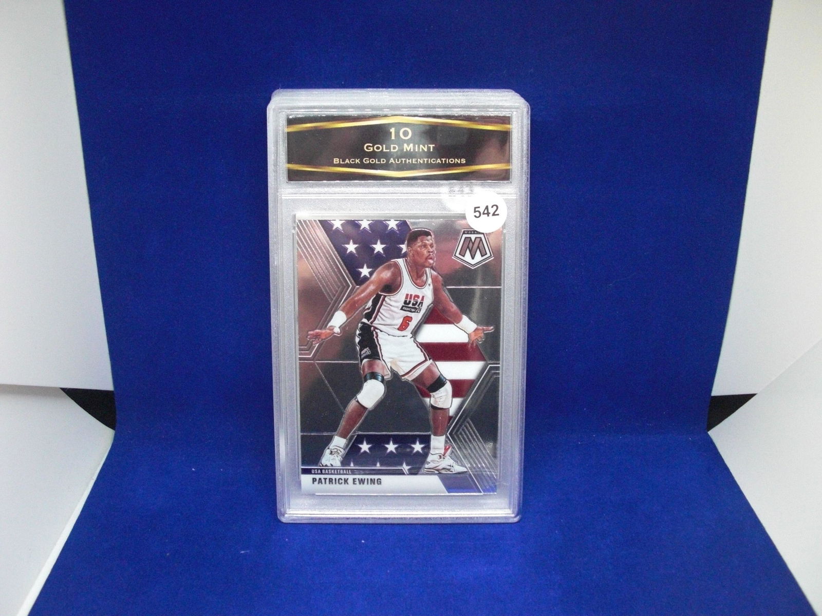 BGA graded 10 gold mint patrick ewing team usa (1 of 1)