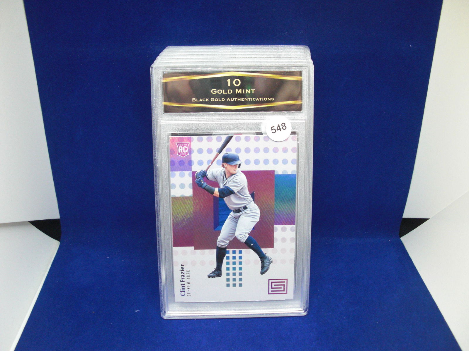 BGA graded 10 gold mint clint frazier rookie: BGA graded 10 gold mint clint frazier rookie