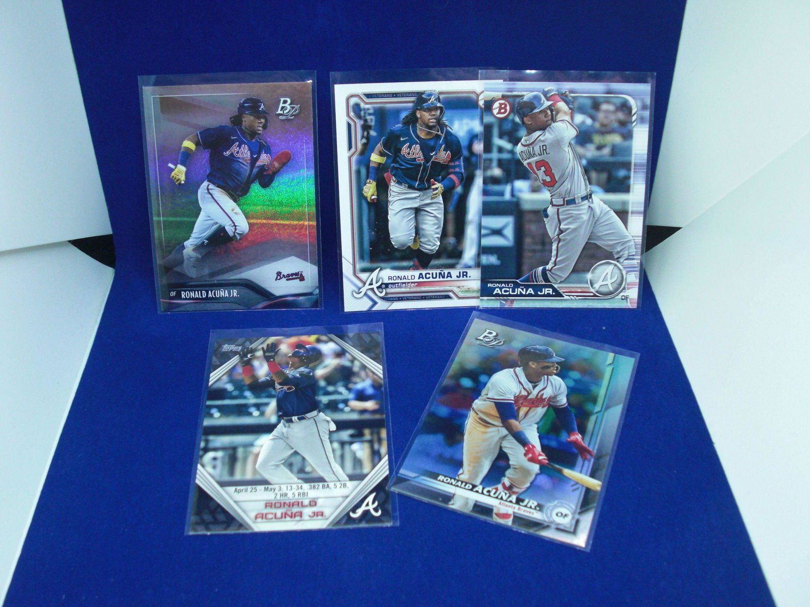 lot of 5 ronald acuna jr cards (1 of 1)