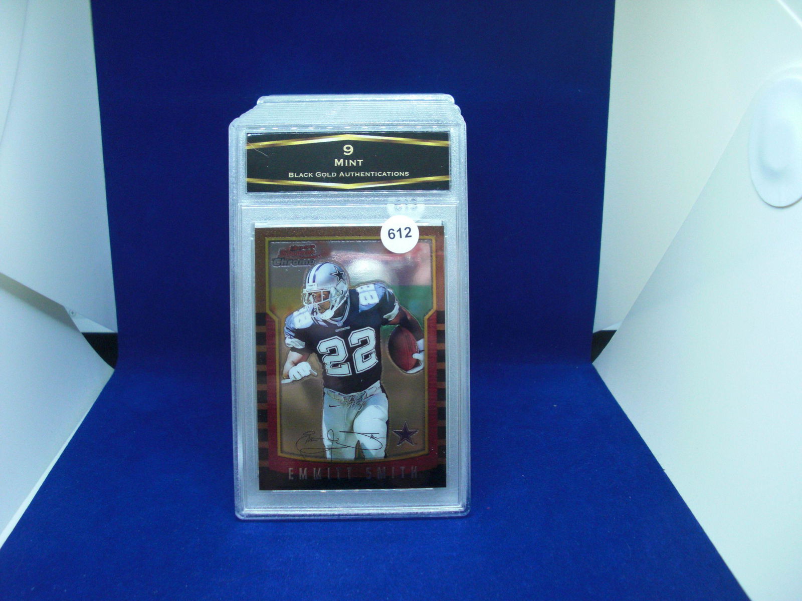 BGA graded 9 emmitt smith bowman chrome (1 of 1)