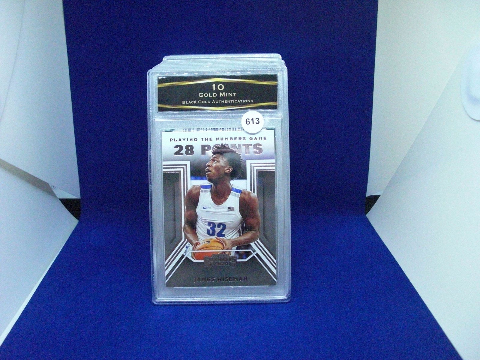 BGA graded 10 gold mint james wiseman rookie (1 of 1)