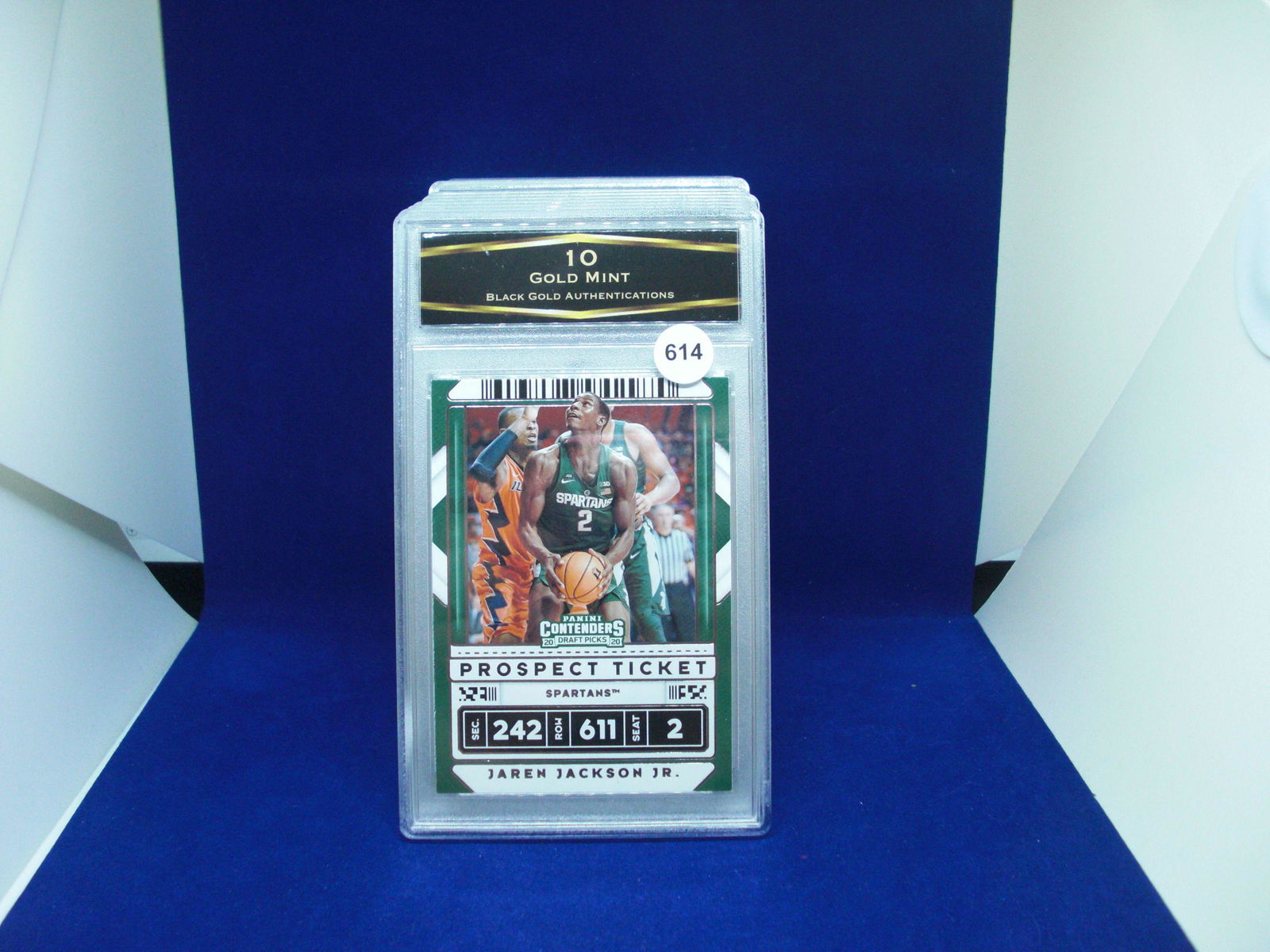 BGA graded 10 gold mint jaren jackson jr prospect ticket: BGA graded 10 gold mint jaren jackson jr prospect ticket