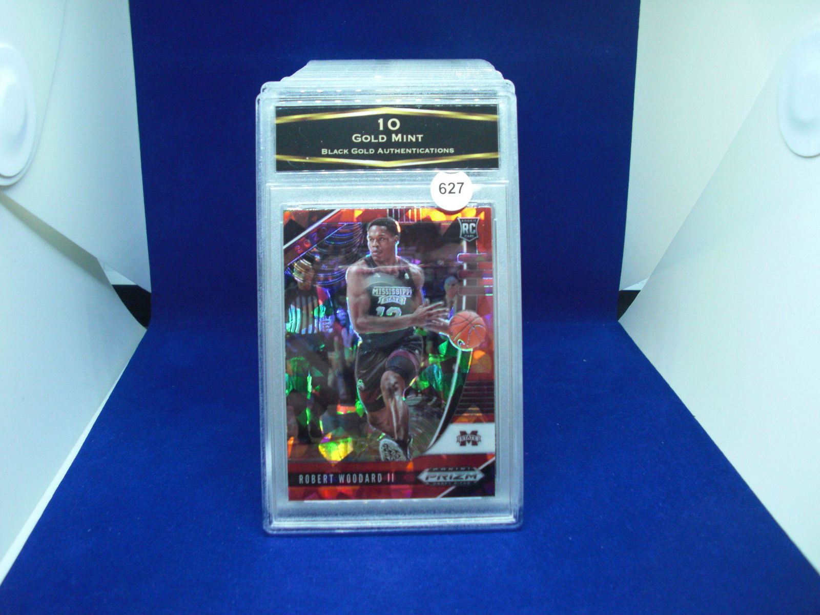 BGA graded 10 gold mint robert woodard II red ice rookie (1 of 1)