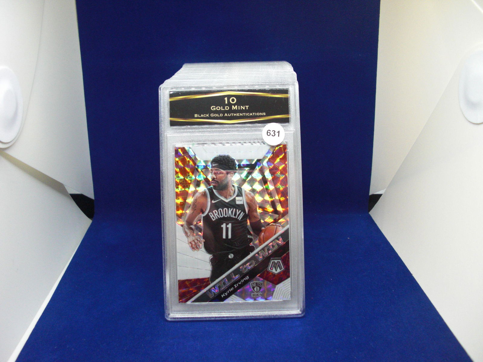 BGA graded 10 gold mint kytie irving will to win: BGA graded 10 gold mint kytie irving will to win