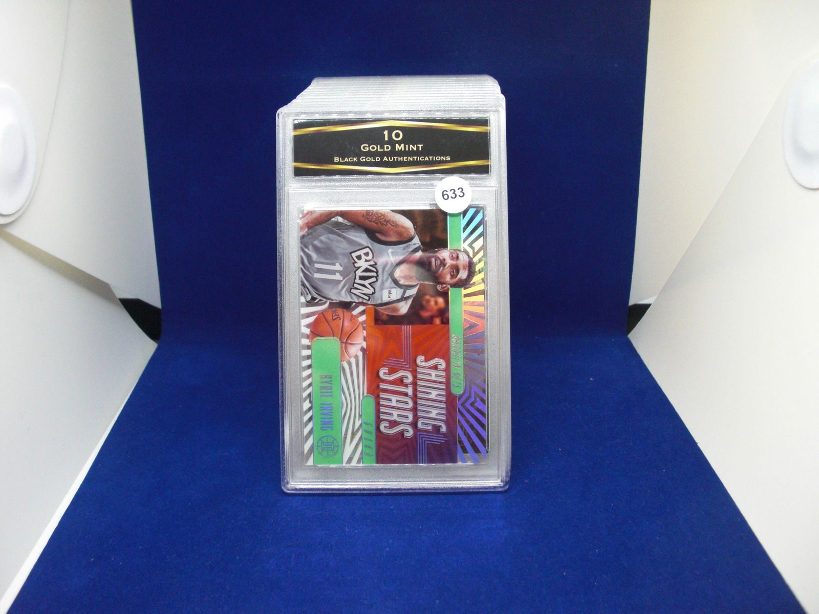 BGA graded 10 gold mint kyrie irving illusion acetate (1 of 1)