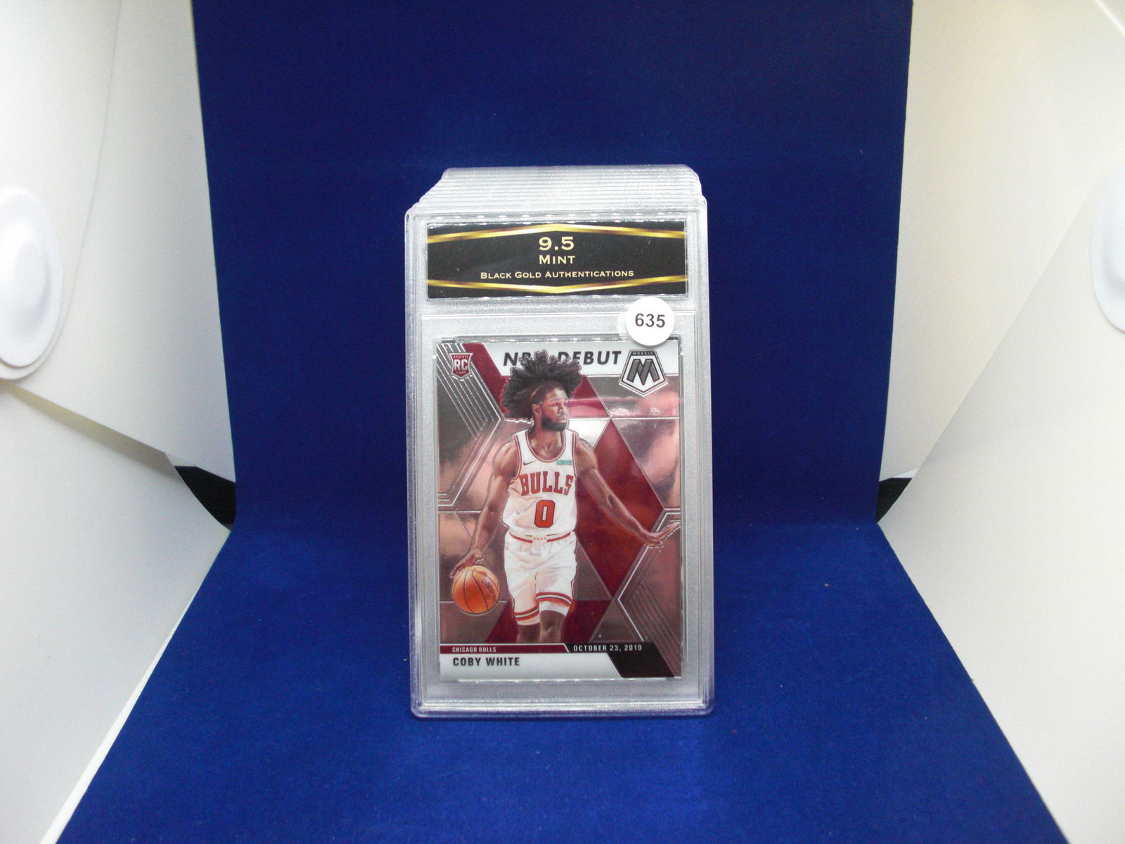 BGA graded 9.5 coby white rookie card (1 of 1)