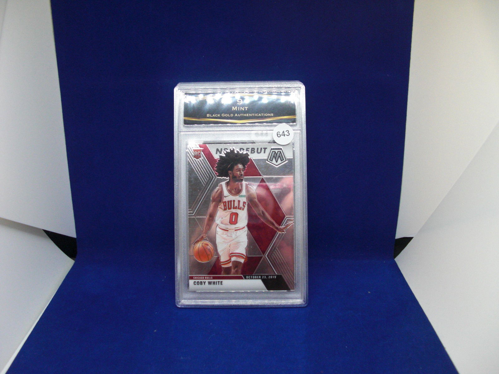 BGA graded 9 coby white rookie (1 of 1)