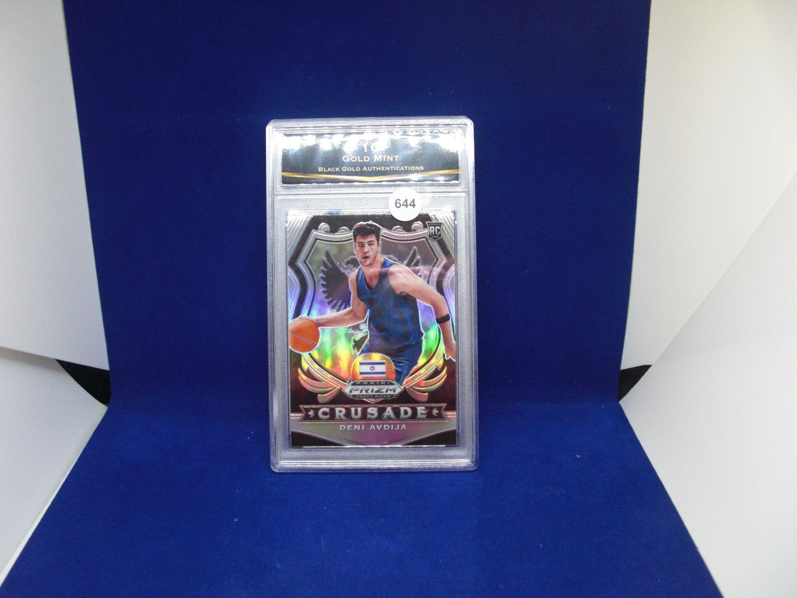 BGA graded 10 gold mint deni avdija silver crusade (1 of 1)