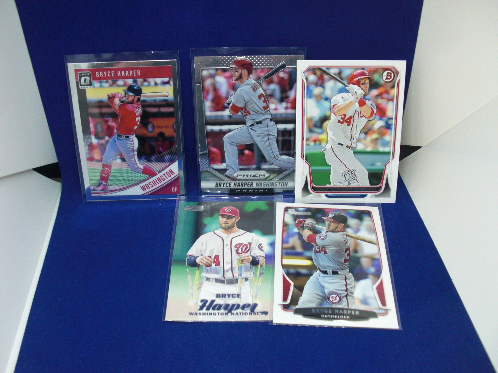 lot of 5 bryce harper cards (1 of 1)