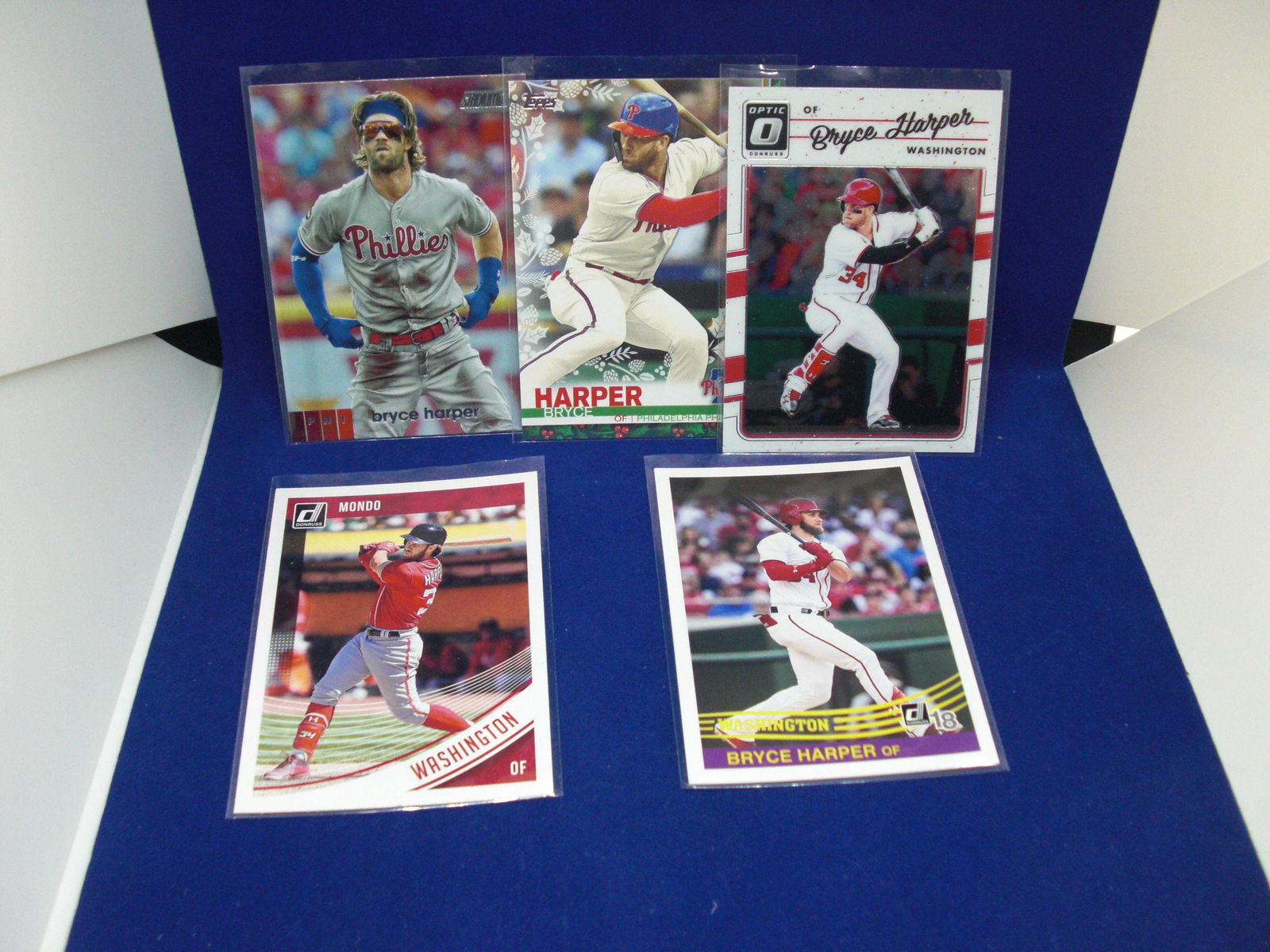 lot of 5 bryce harper cards (1 of 1)