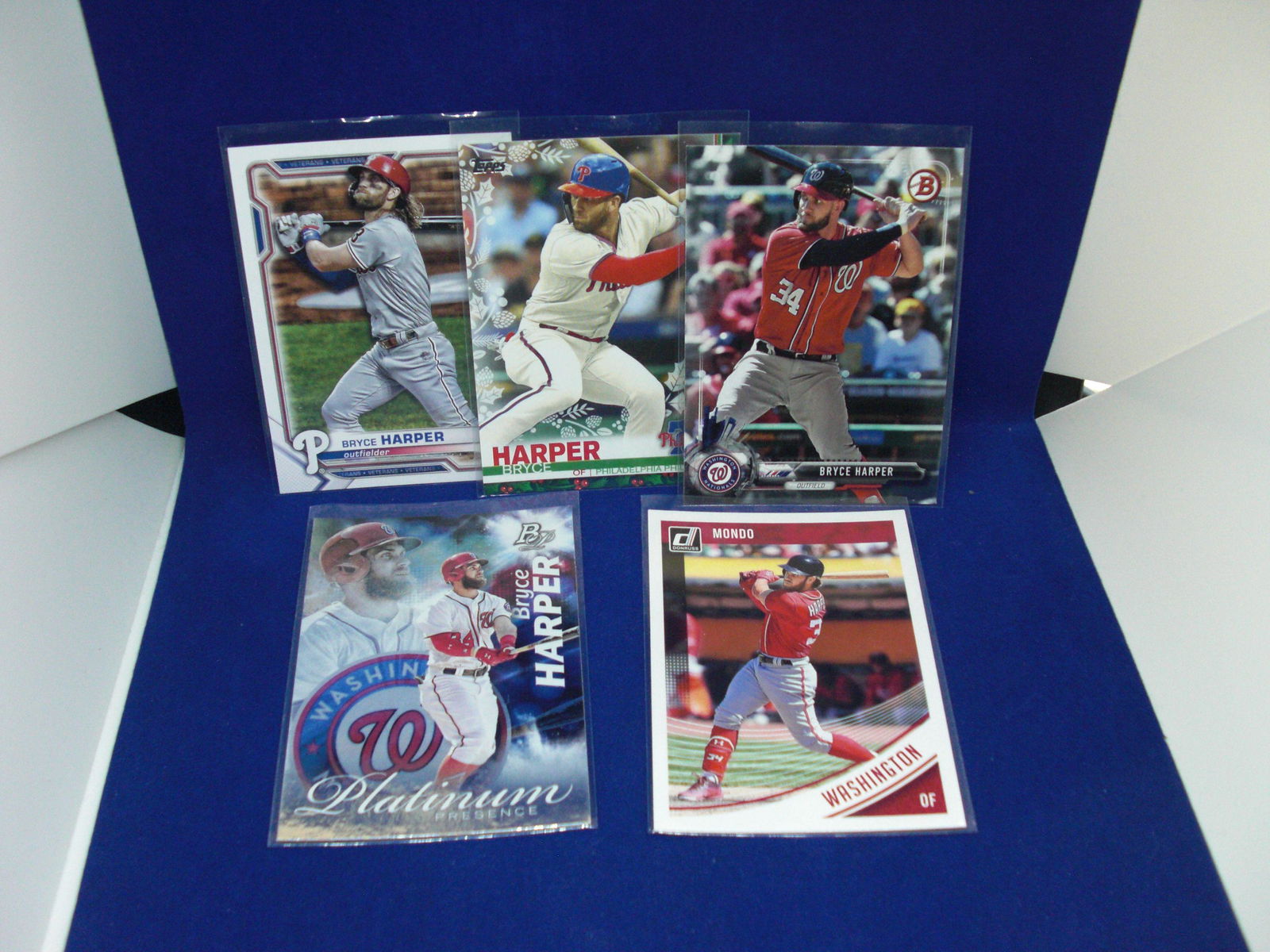 lot of 5 bryce harper cards (1 of 1)