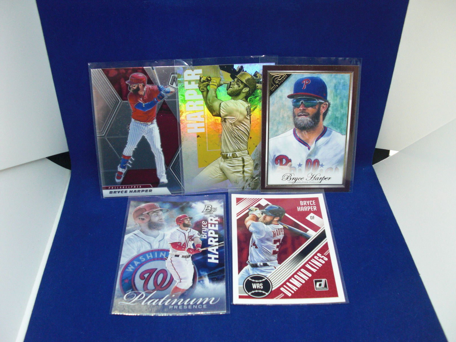 lot of 5 bryce harper cards (1 of 1)