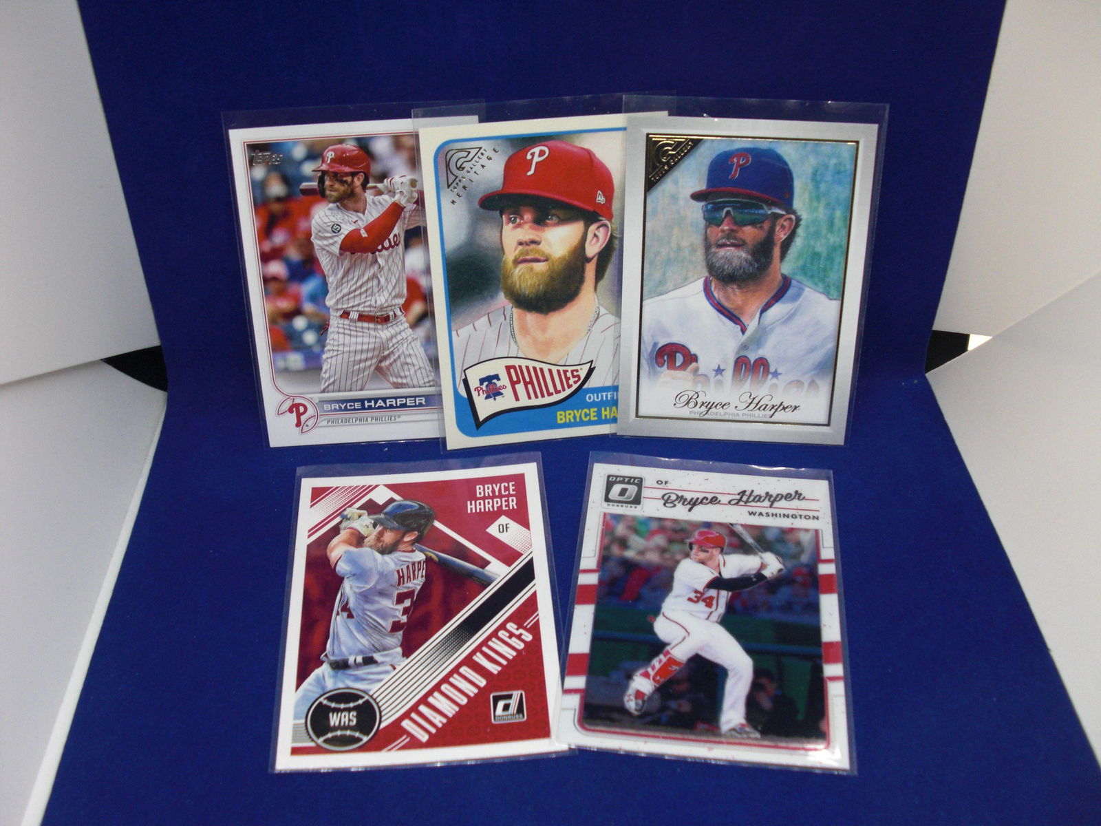 lot of 5 bryce harper cards (1 of 1)