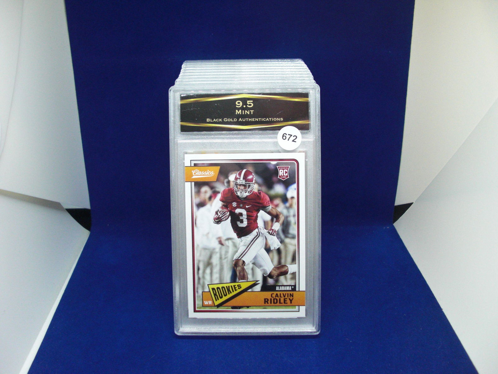 BGA graded 9.5 calvin ridley rookie (1 of 1)