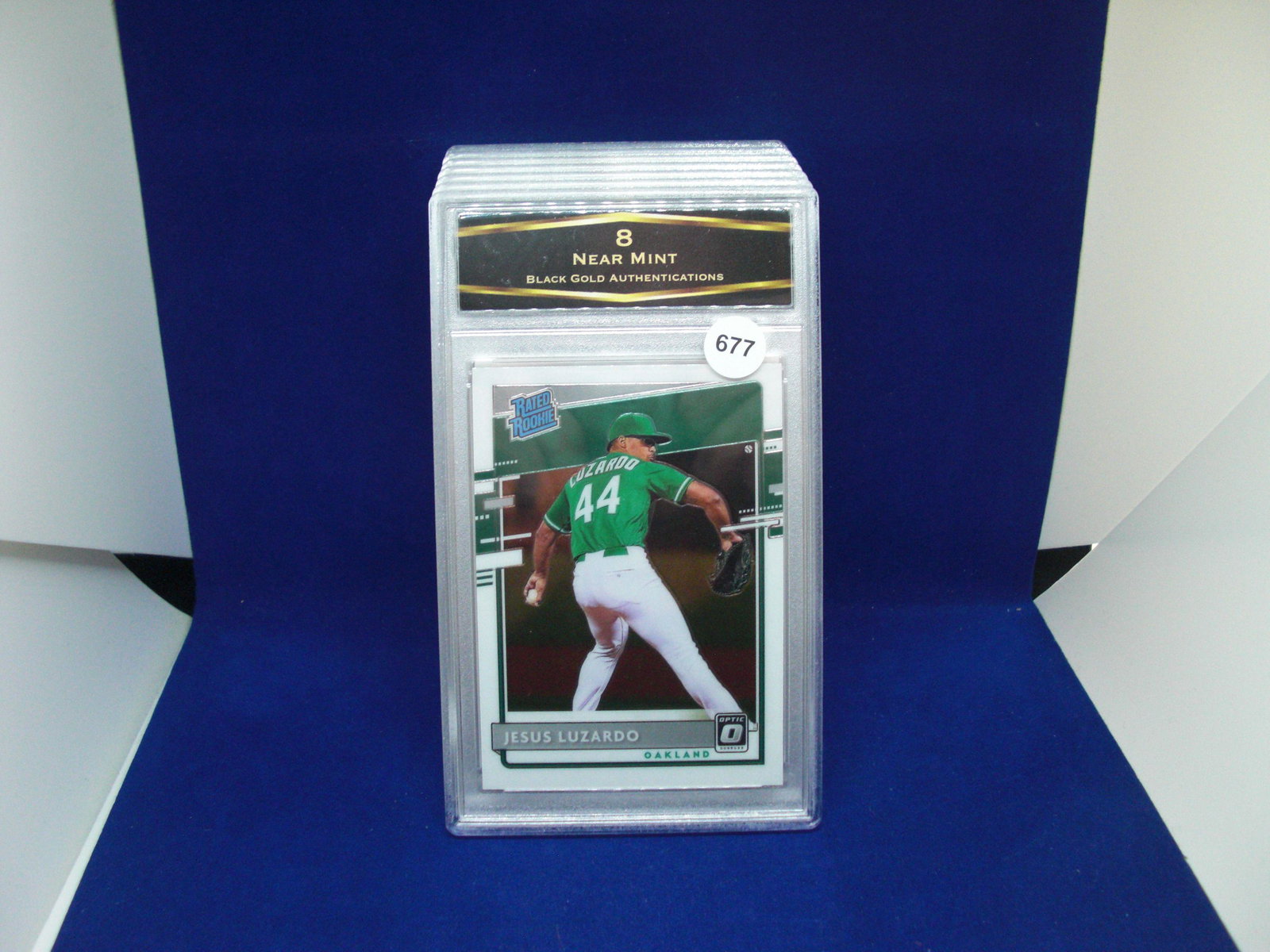 BGA graded 8/ jesus luzardo optic rated rookie: BGA graded 8/ jesus luzardo optic rated rookie