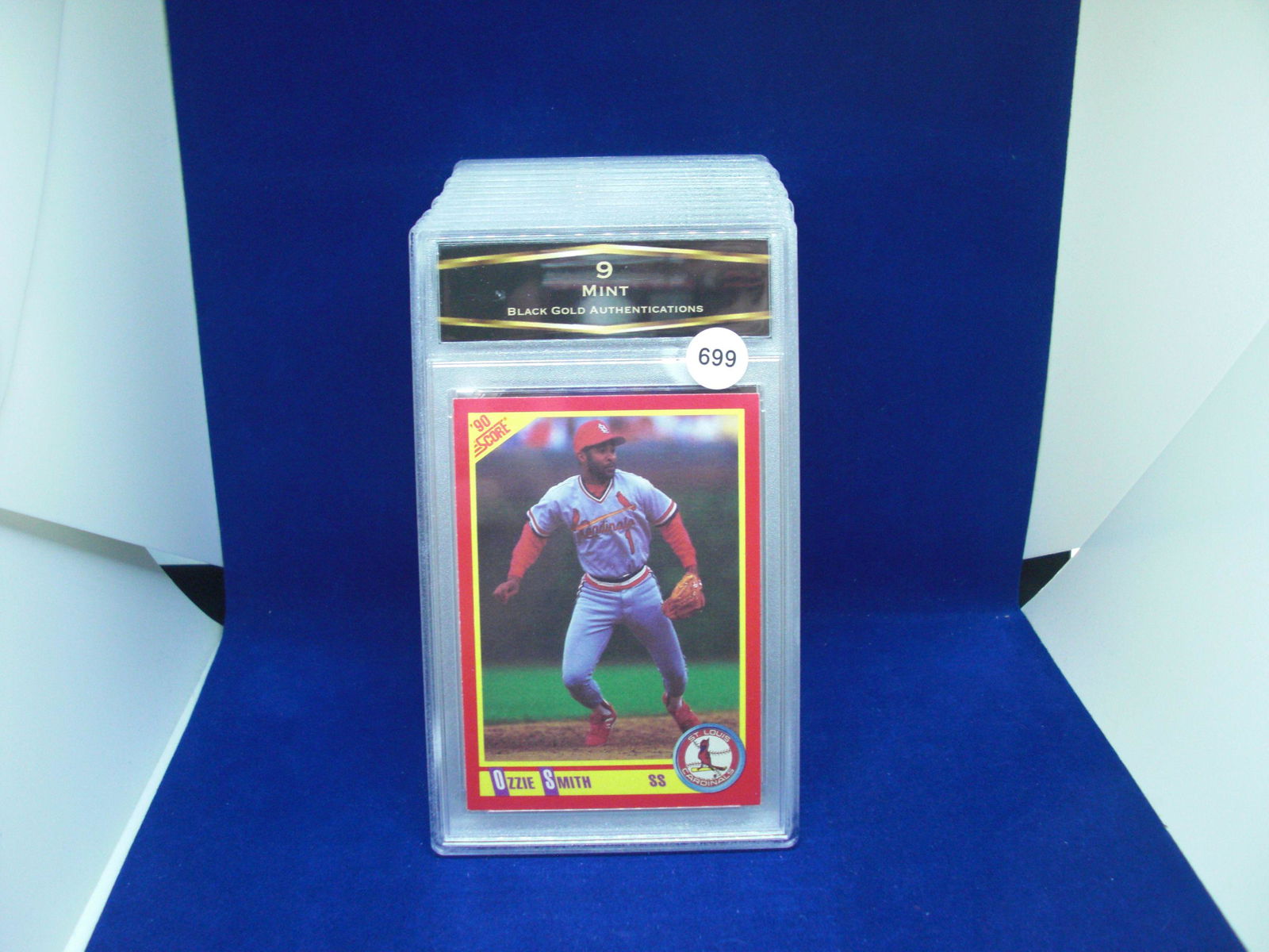 BGA graded 9 ozzie smith 1990 score (1 of 1)