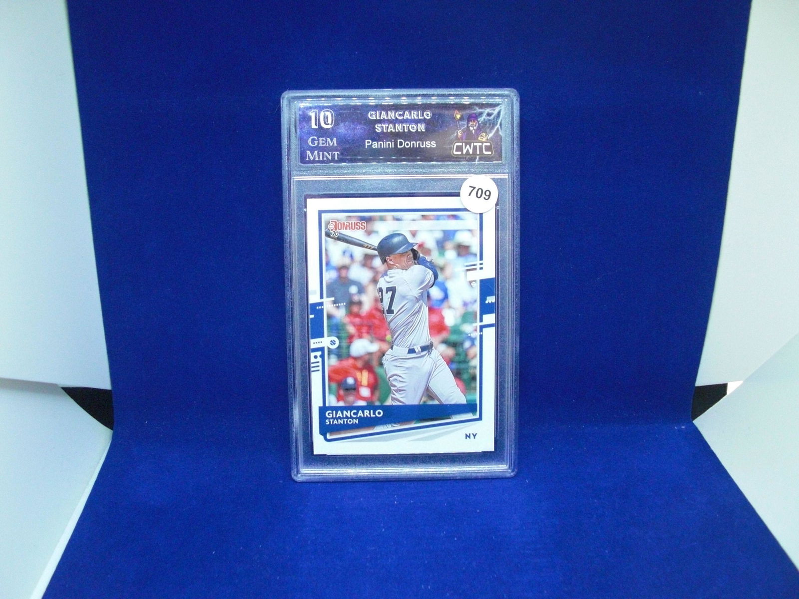 cwtc gem mint giancarlo stanton donruss (1 of 1)
