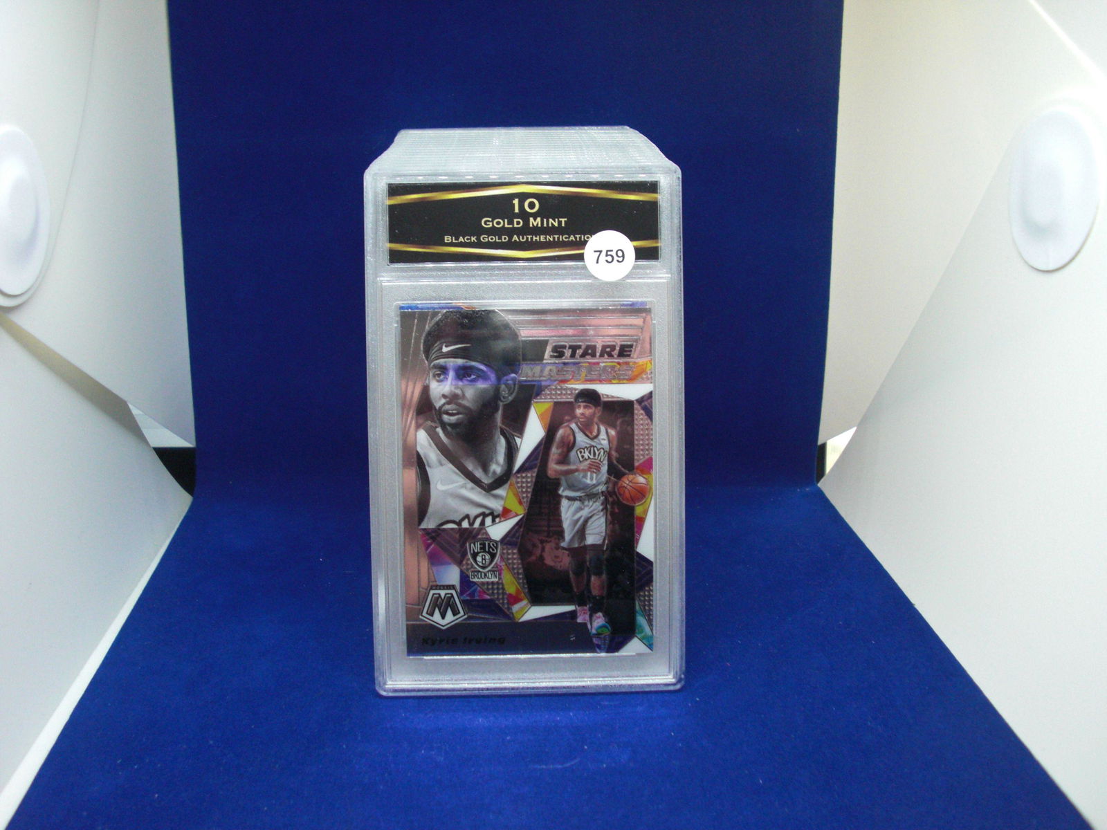 BGA graded 10 gold mint kyrie irving insert (1 of 1)