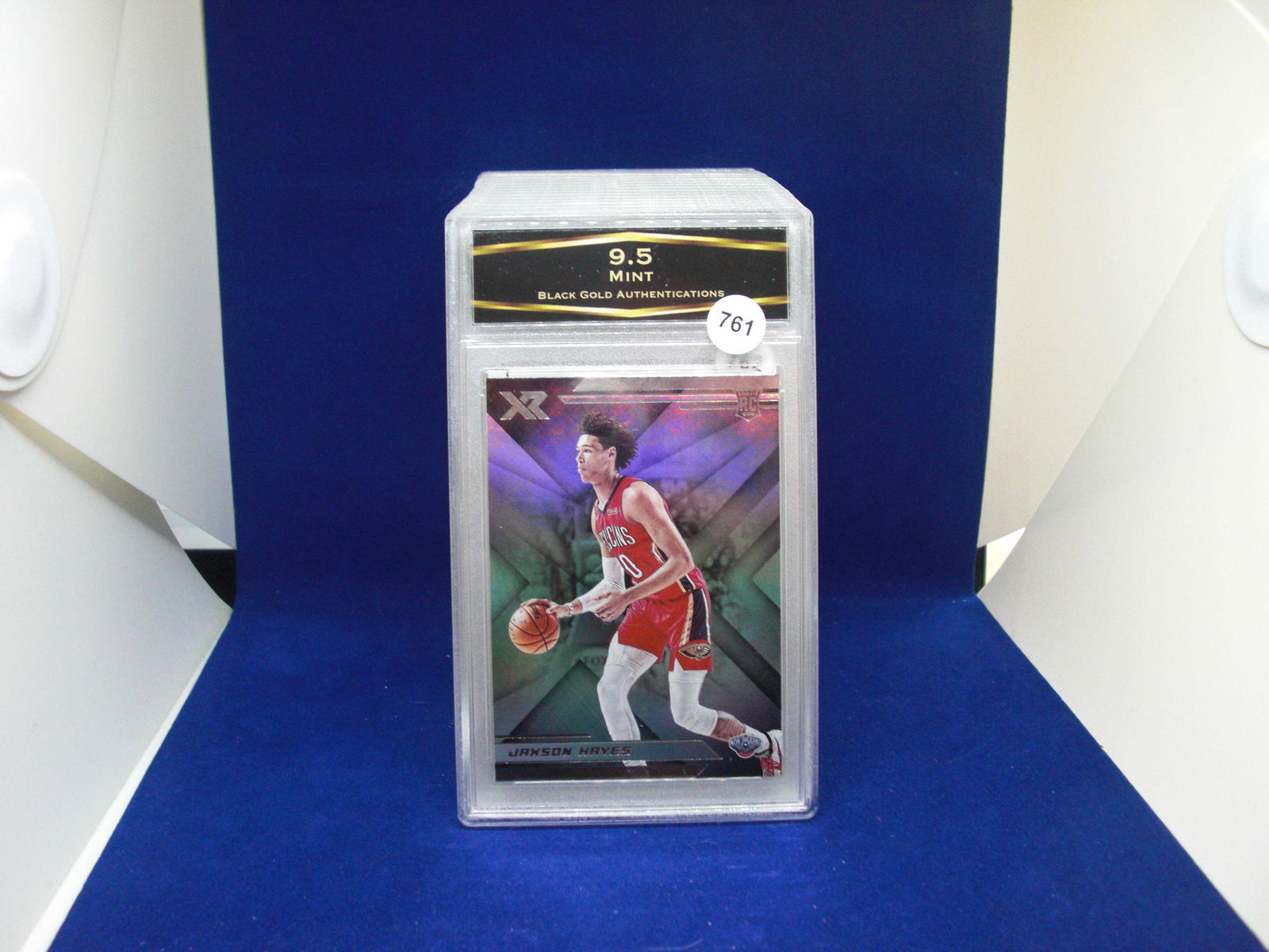 BGA graded 10 gold mint jaxson hayes rookie (1 of 1)