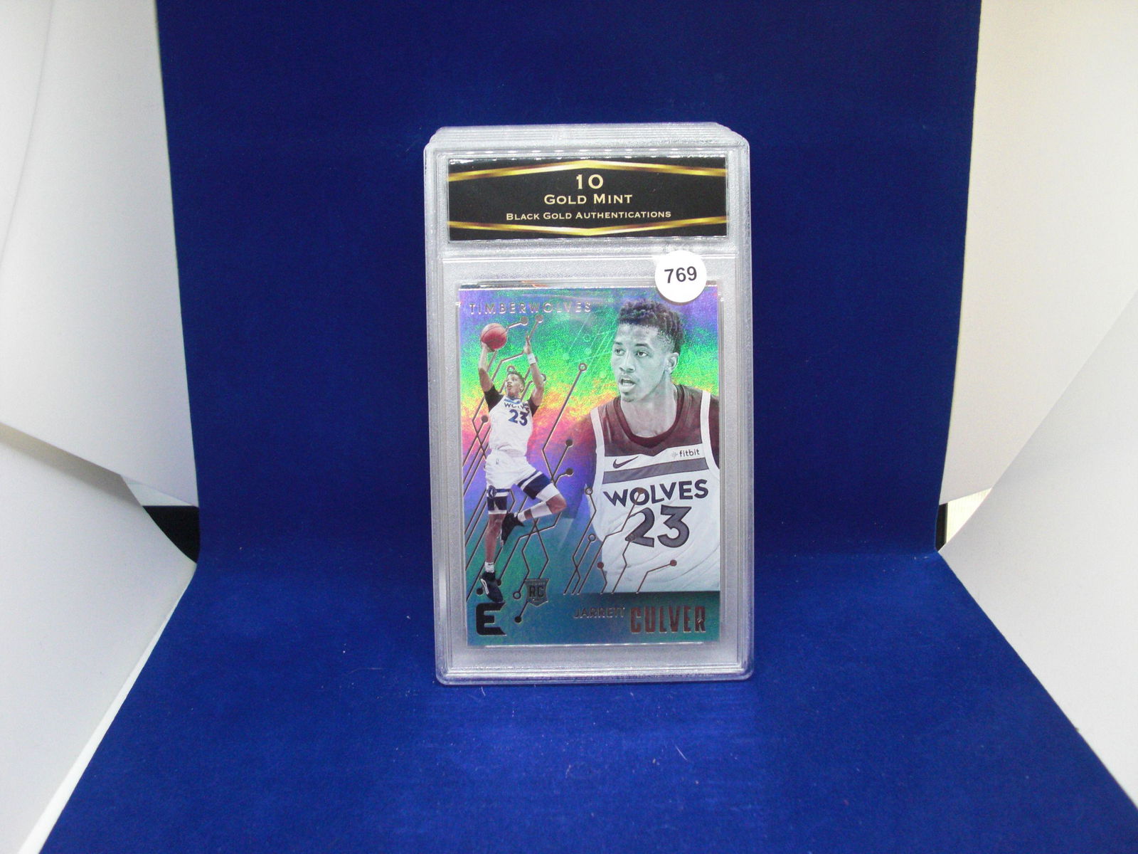 BGA graded 10 gold mint jarrett culver rc (1 of 1)