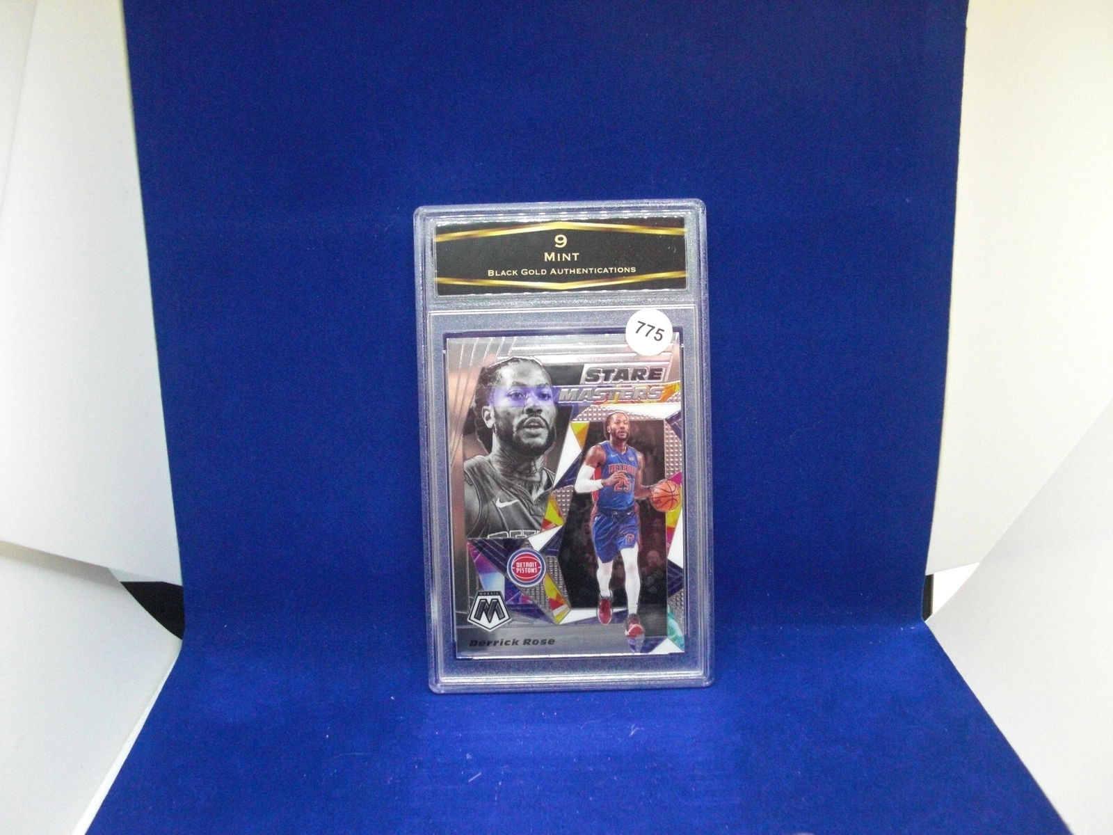 BGA graded 9 derrick rose stare masters (1 of 1)