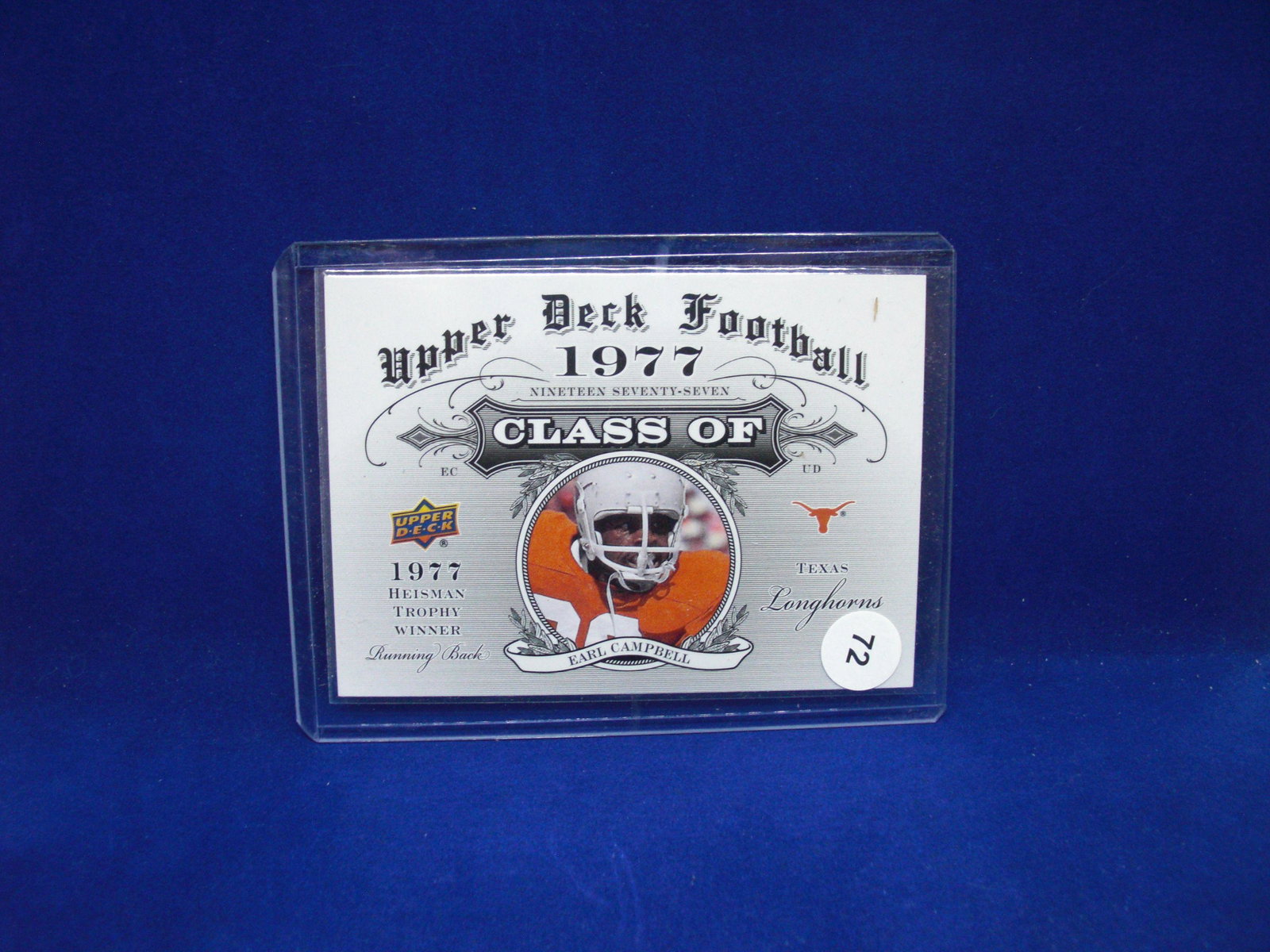 earl campbell upper deck football: earl campbell upper deck football