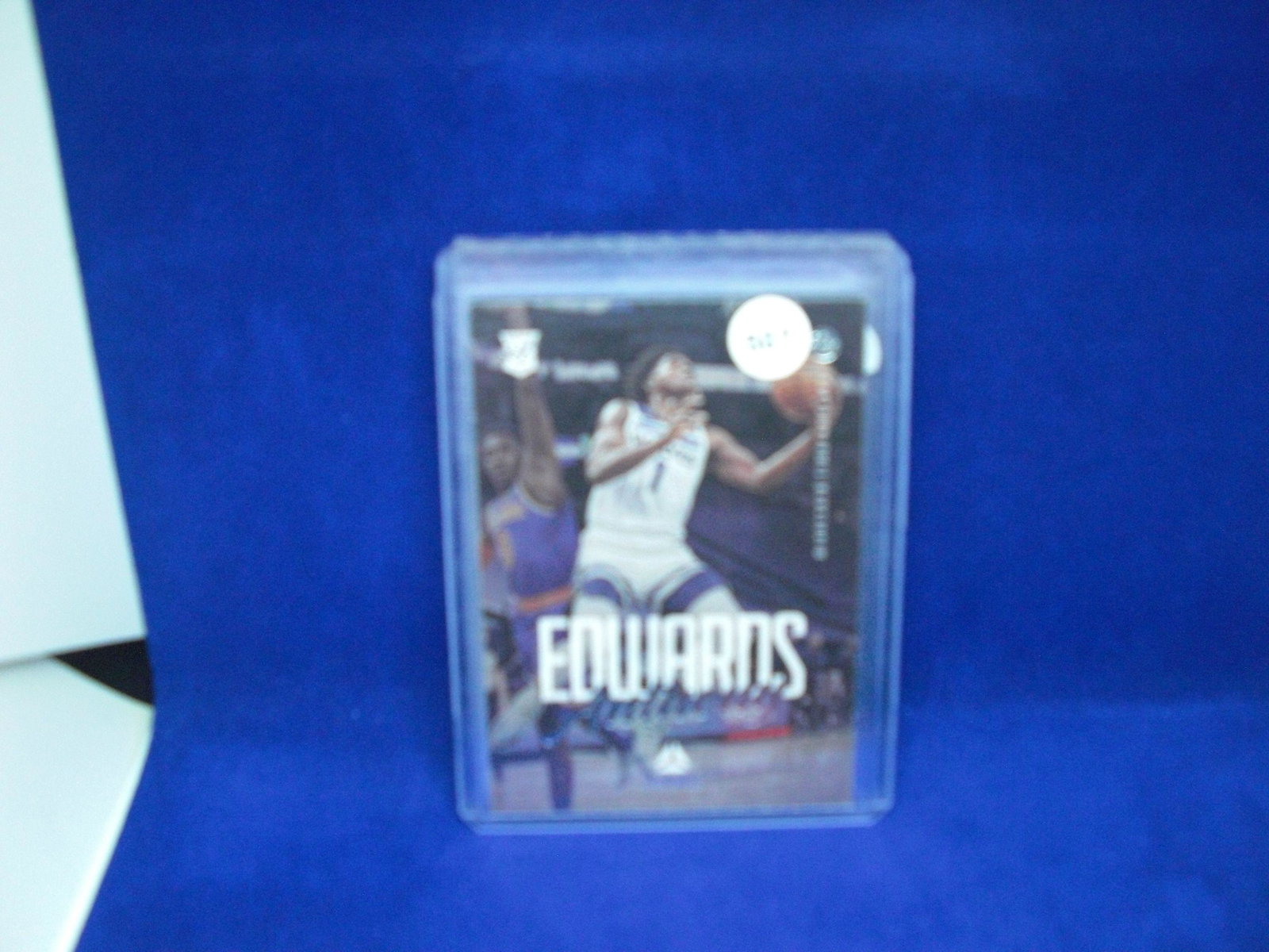 anthony edwards rookie: in top loader