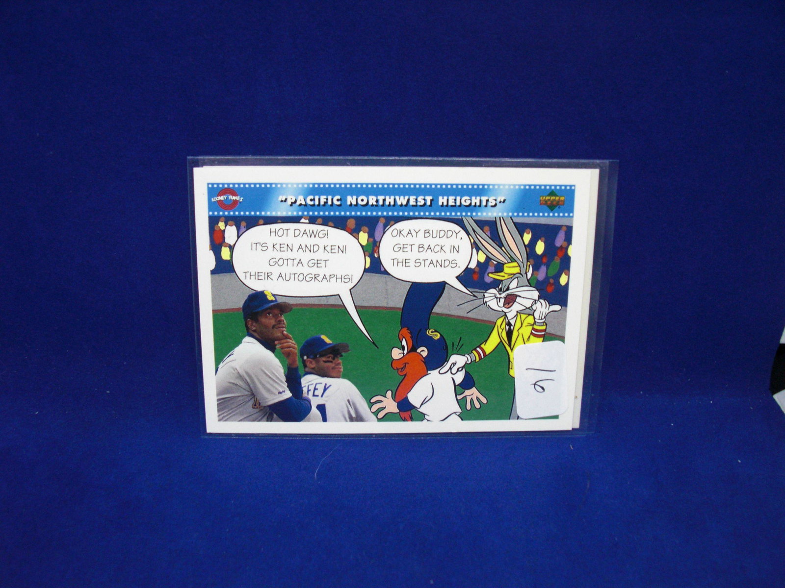 upper deck comic ball baseball card (1 of 1)