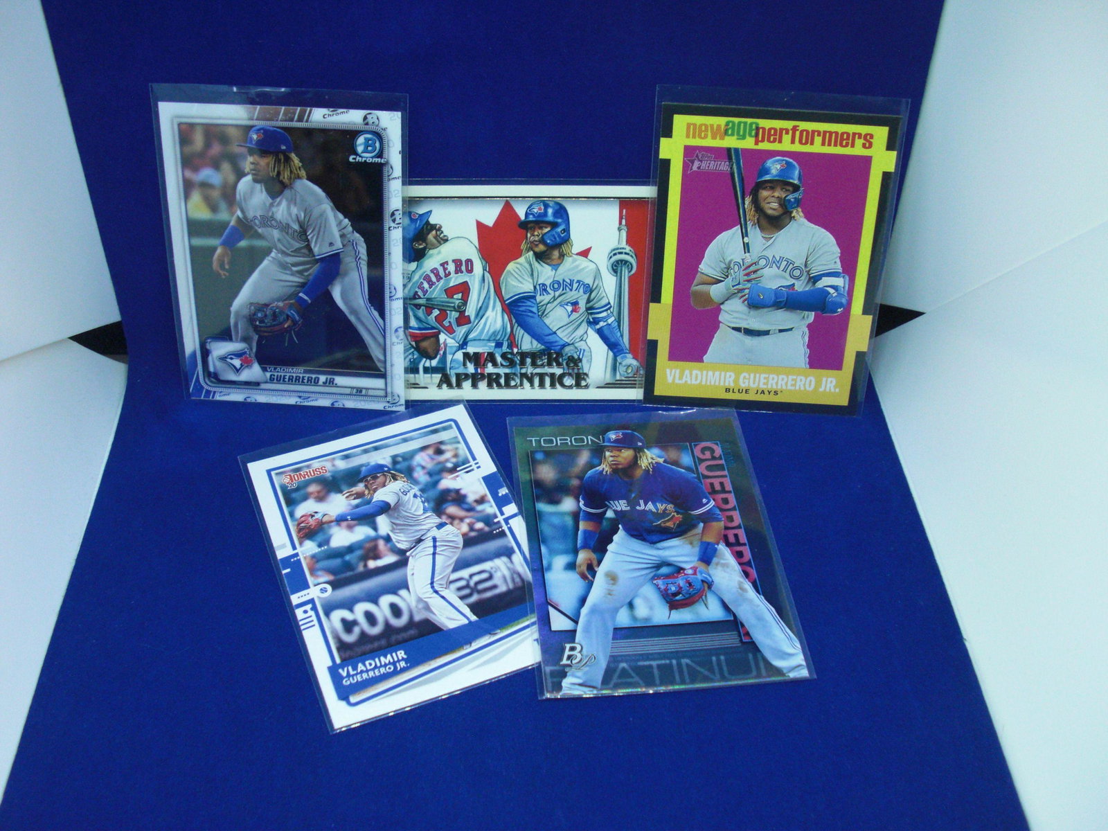 lot of 5 vladimir guerrero jr cards (1 of 1)