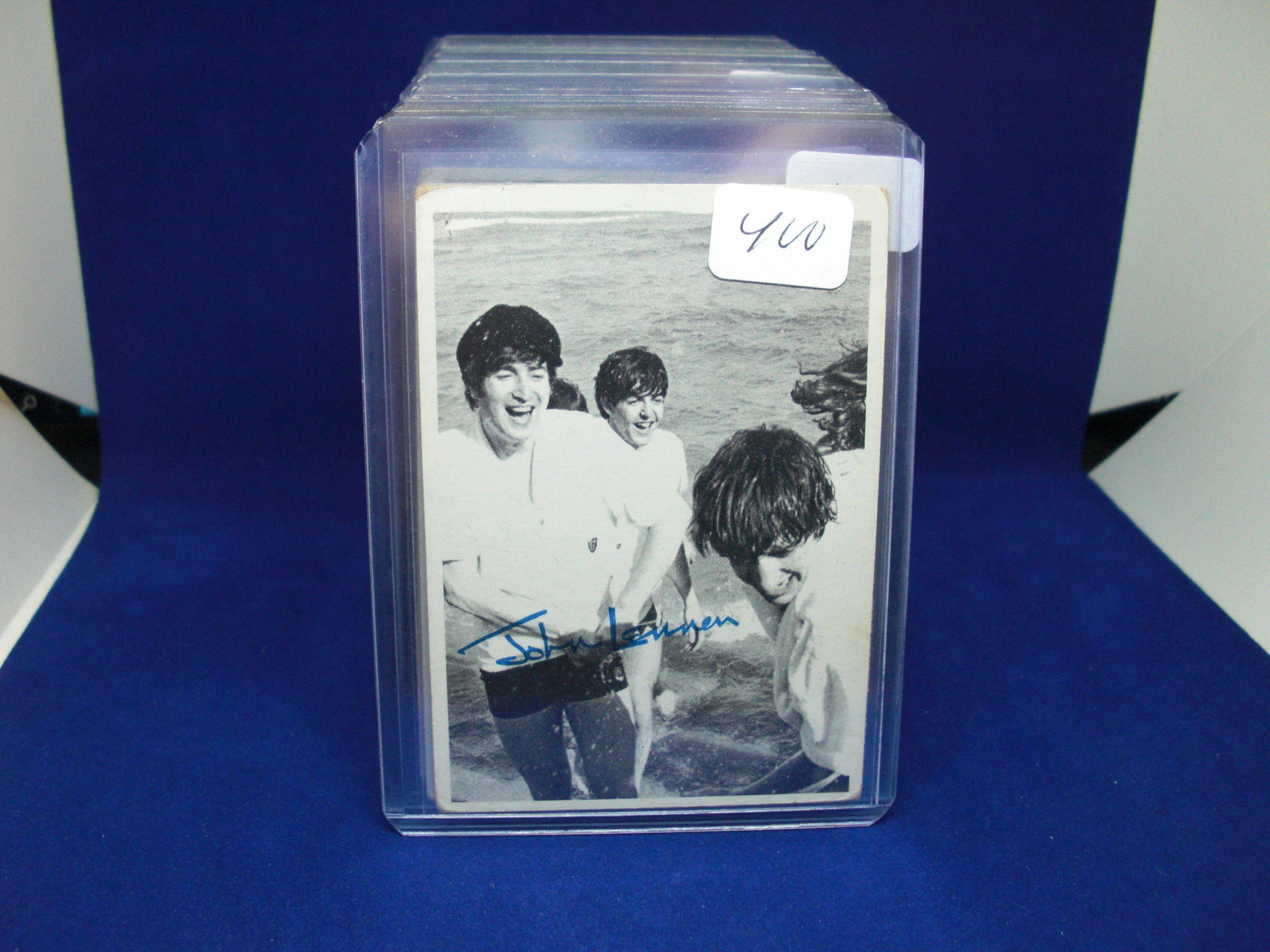 vintage 1964 topps beatles card: the fab four