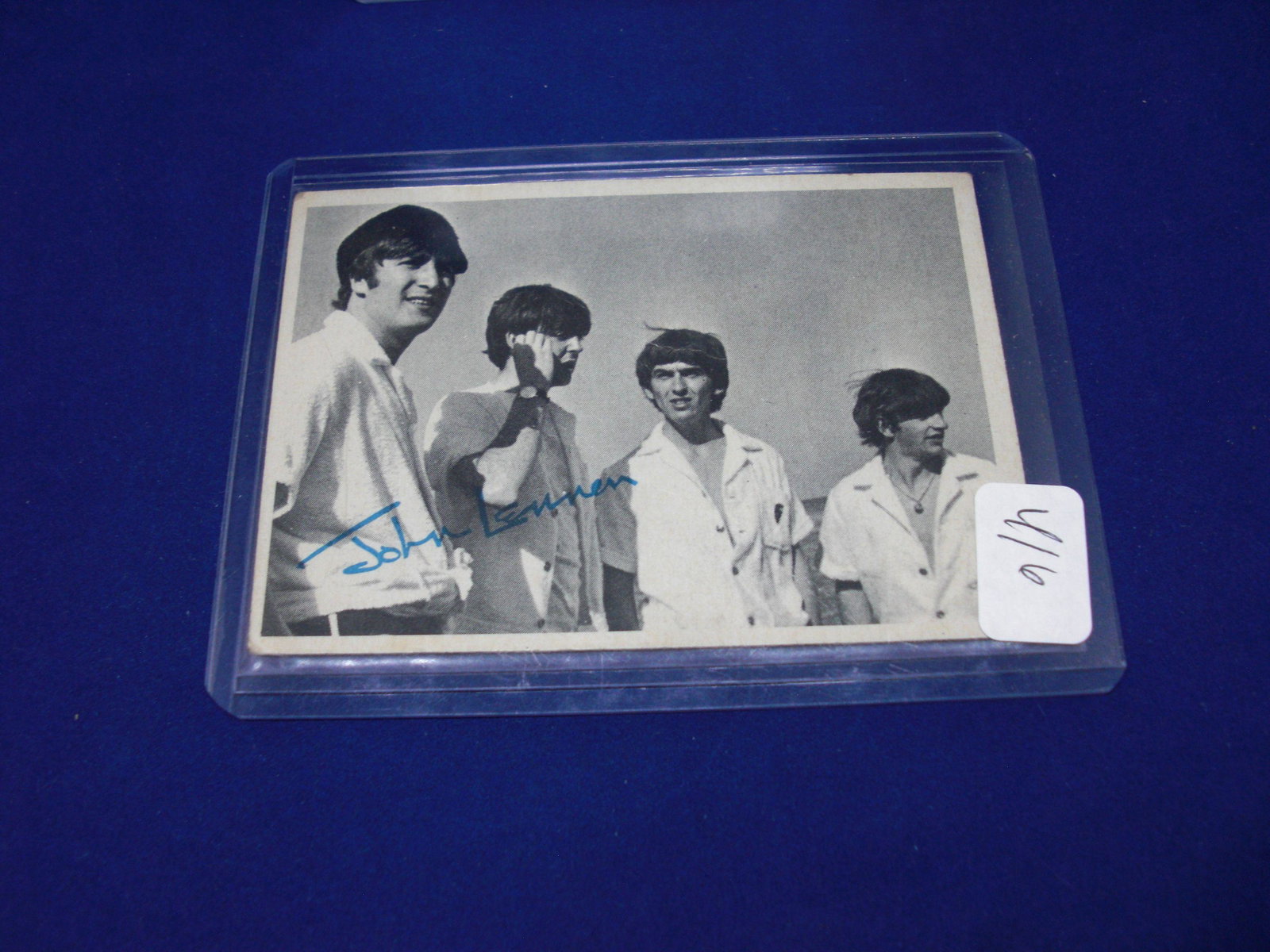 vintage 1964 topps beatles card: the fab four